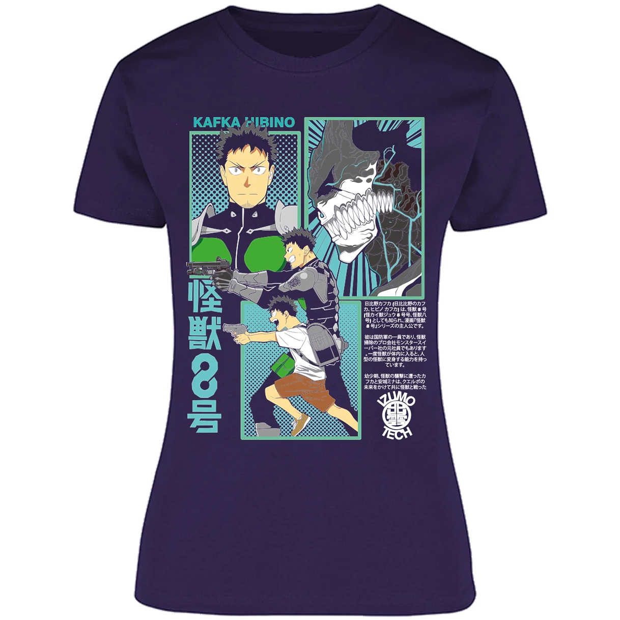 Blusa Kaiju 8 Kafka Kaiju 8 Blusa para Mujer 1