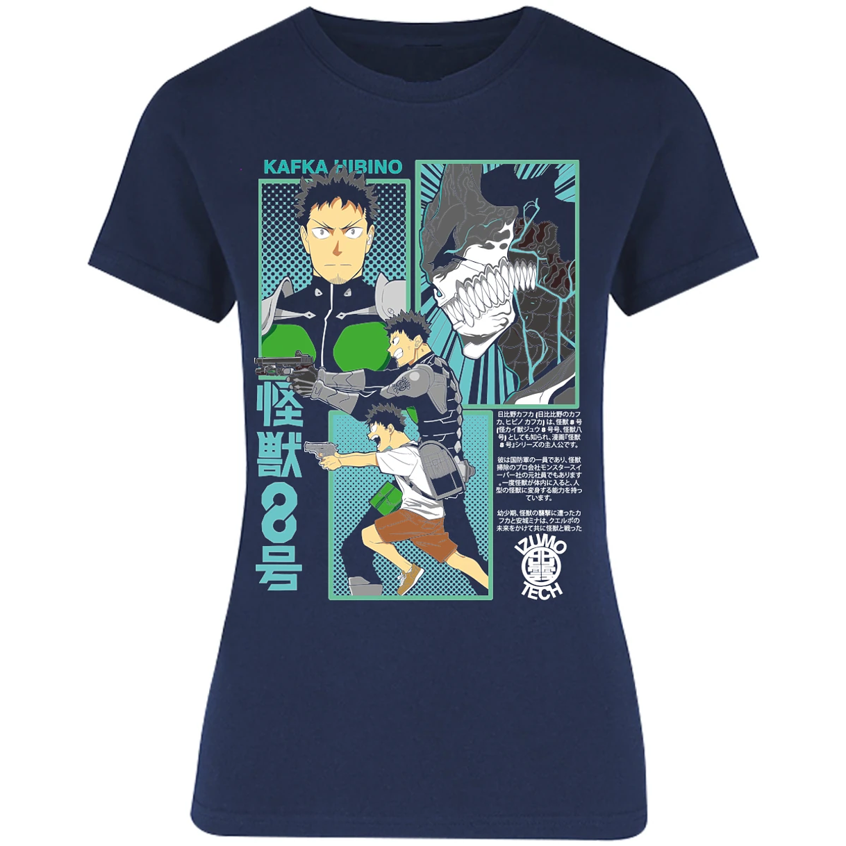 Blusa Kaiju 8 Kafka Kaiju 8 Blusa para Mujer 10