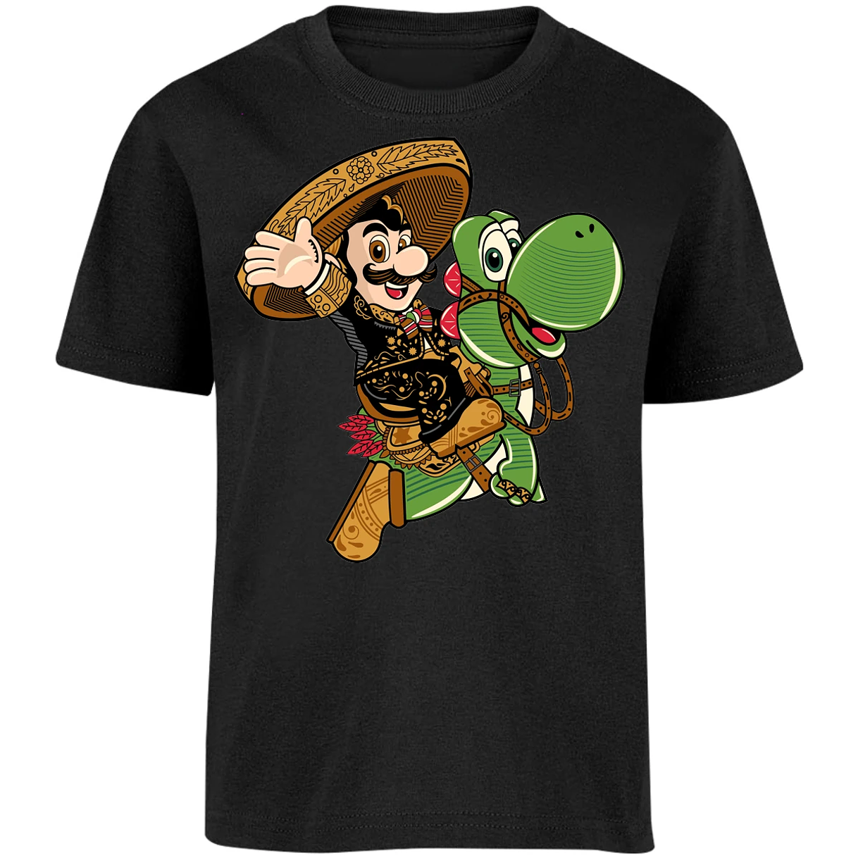 Playera Mario Bros Mario Mariachi para Niño 3