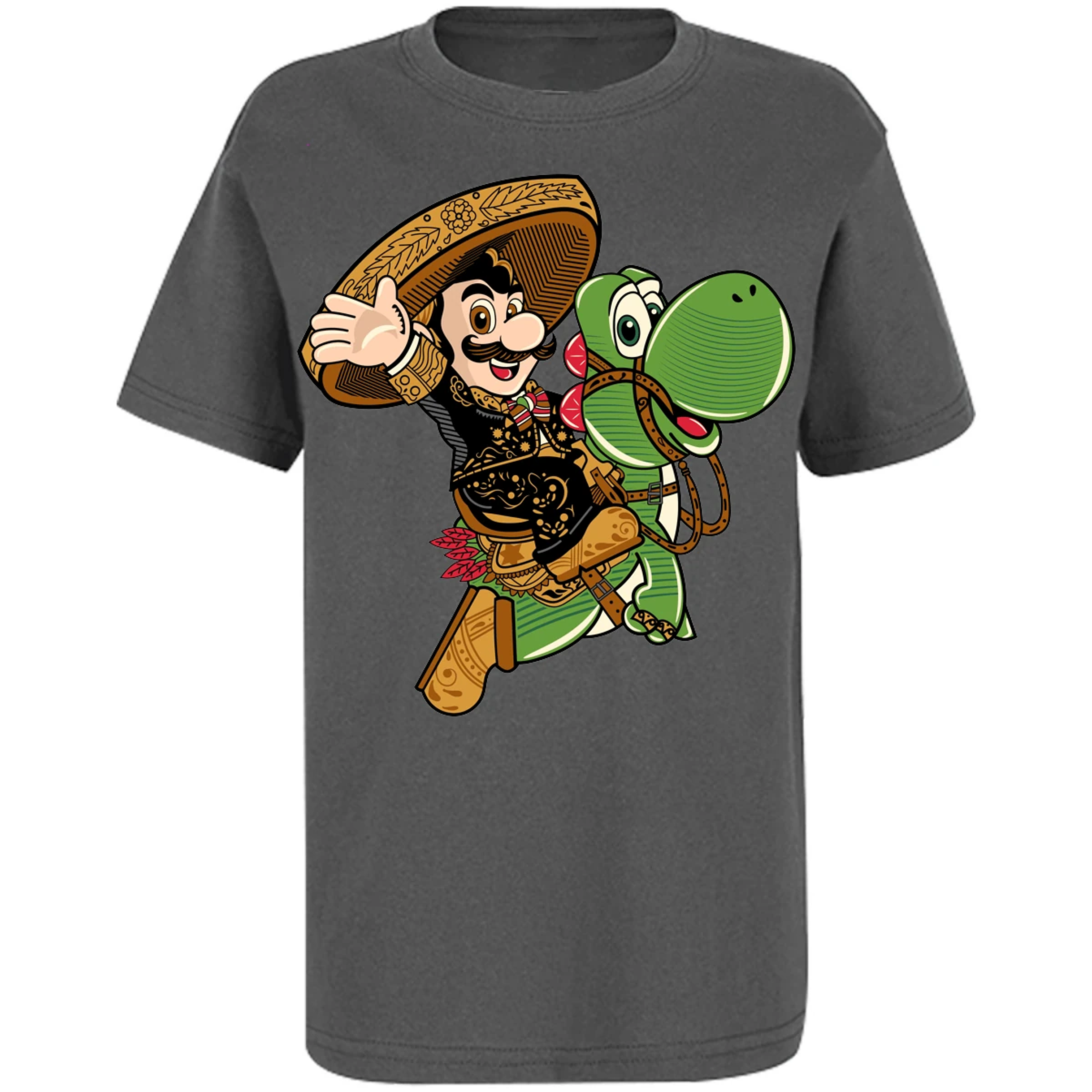 Playera Mario Bros Mario Mariachi para Niño 9
