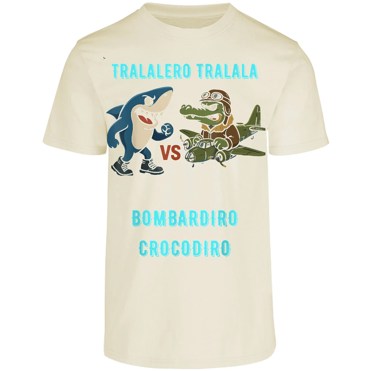 Playera Memes Bombardiro X Tralalero para Adulto 13