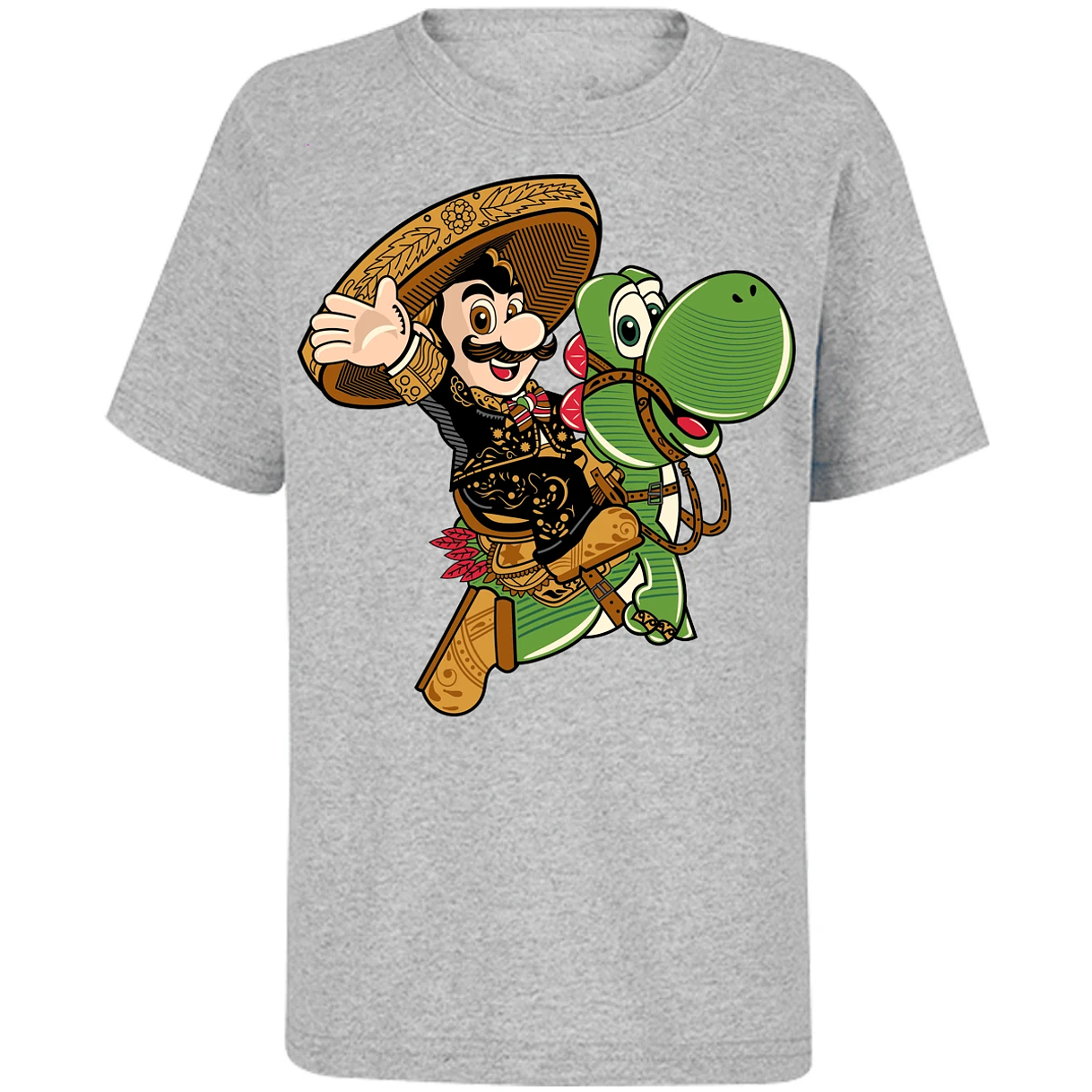 Playera Mario Bros Mario Mariachi para Niño 16