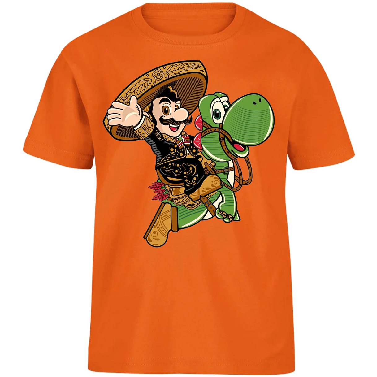 Playera Mario Bros Mario Mariachi para Niño 1