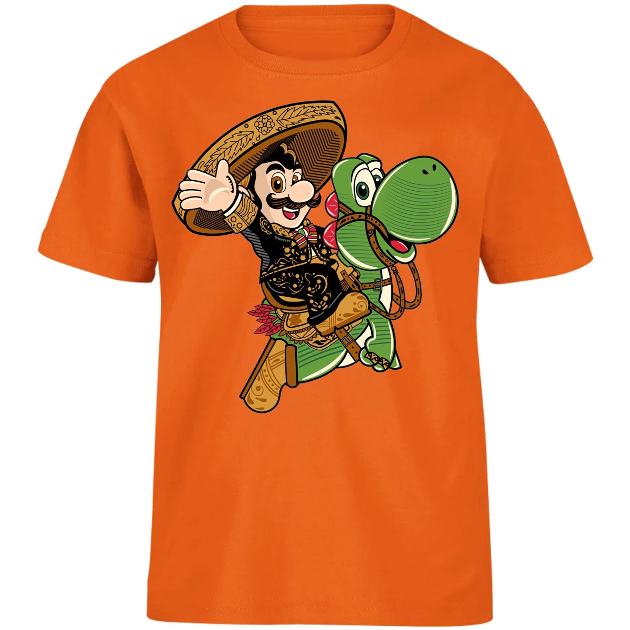 Playera Mario Bros Mario Mariachi para Niño 1