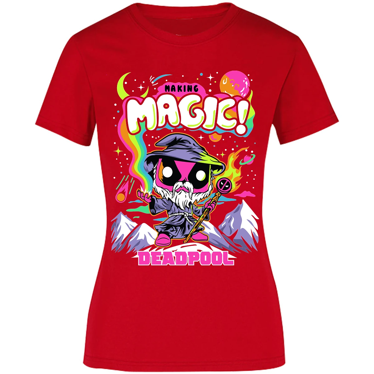 Blusa Marvel Deadpool Funko Magic Blusa para Mujer 15