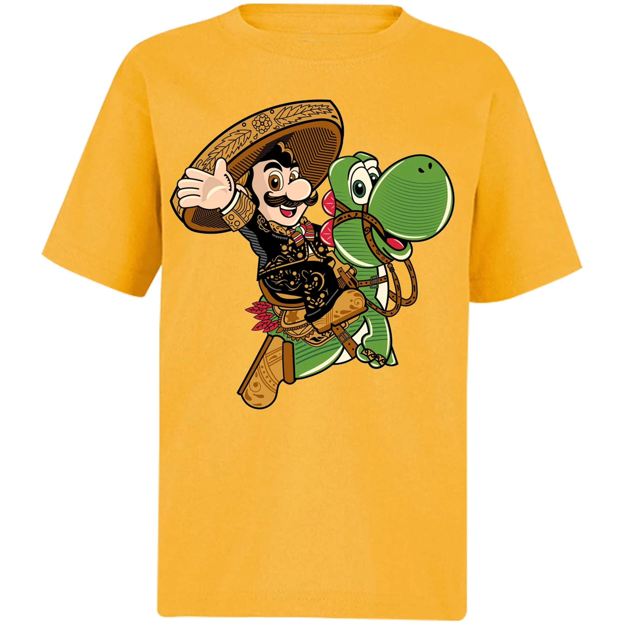 Playera Mario Bros Mario Mariachi para Niño 13