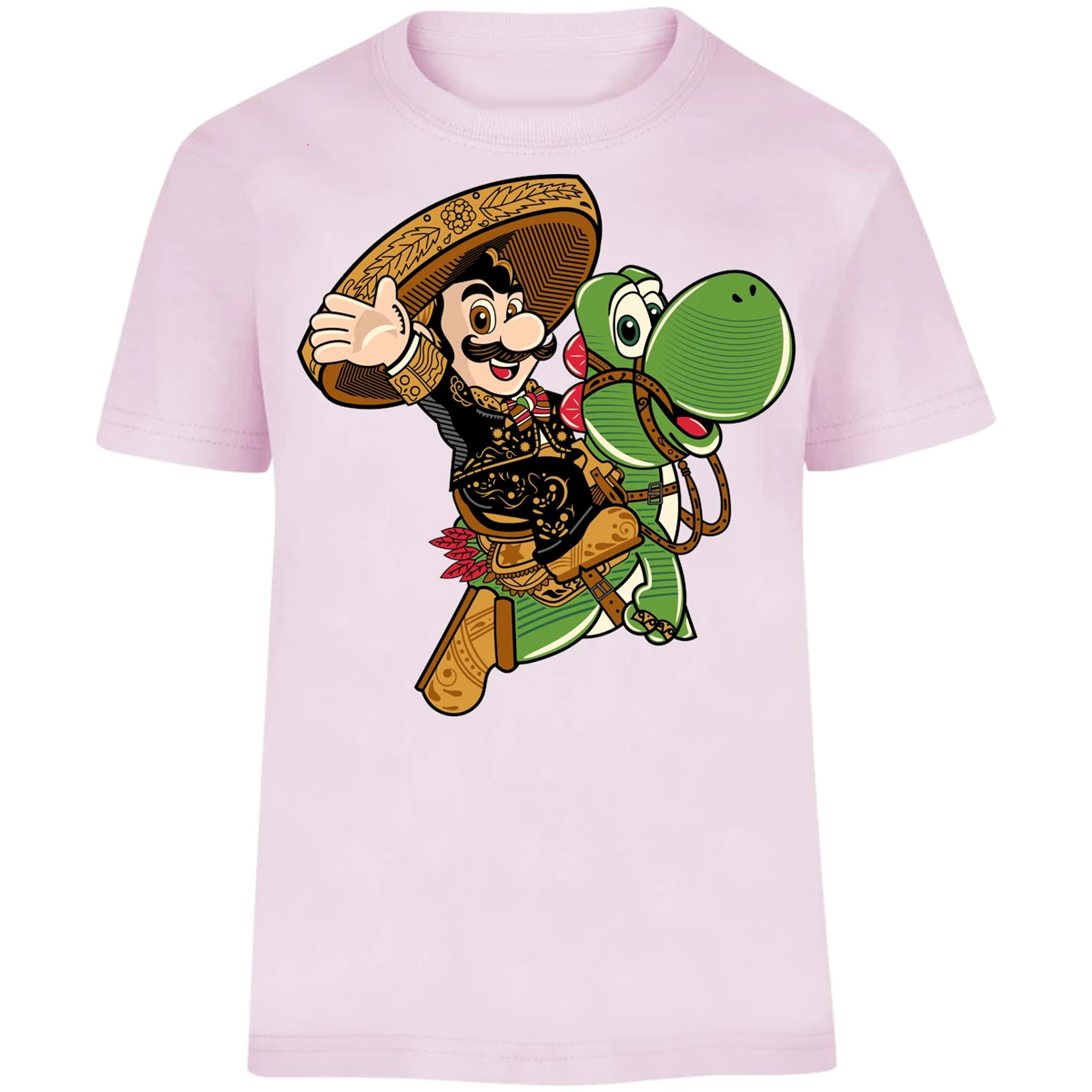 Playera Mario Bros Mario Mariachi para Niño 4