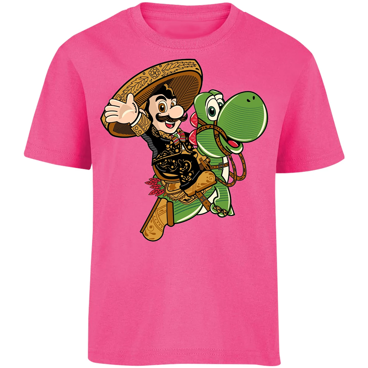 Playera Mario Bros Mario Mariachi para Niño 6