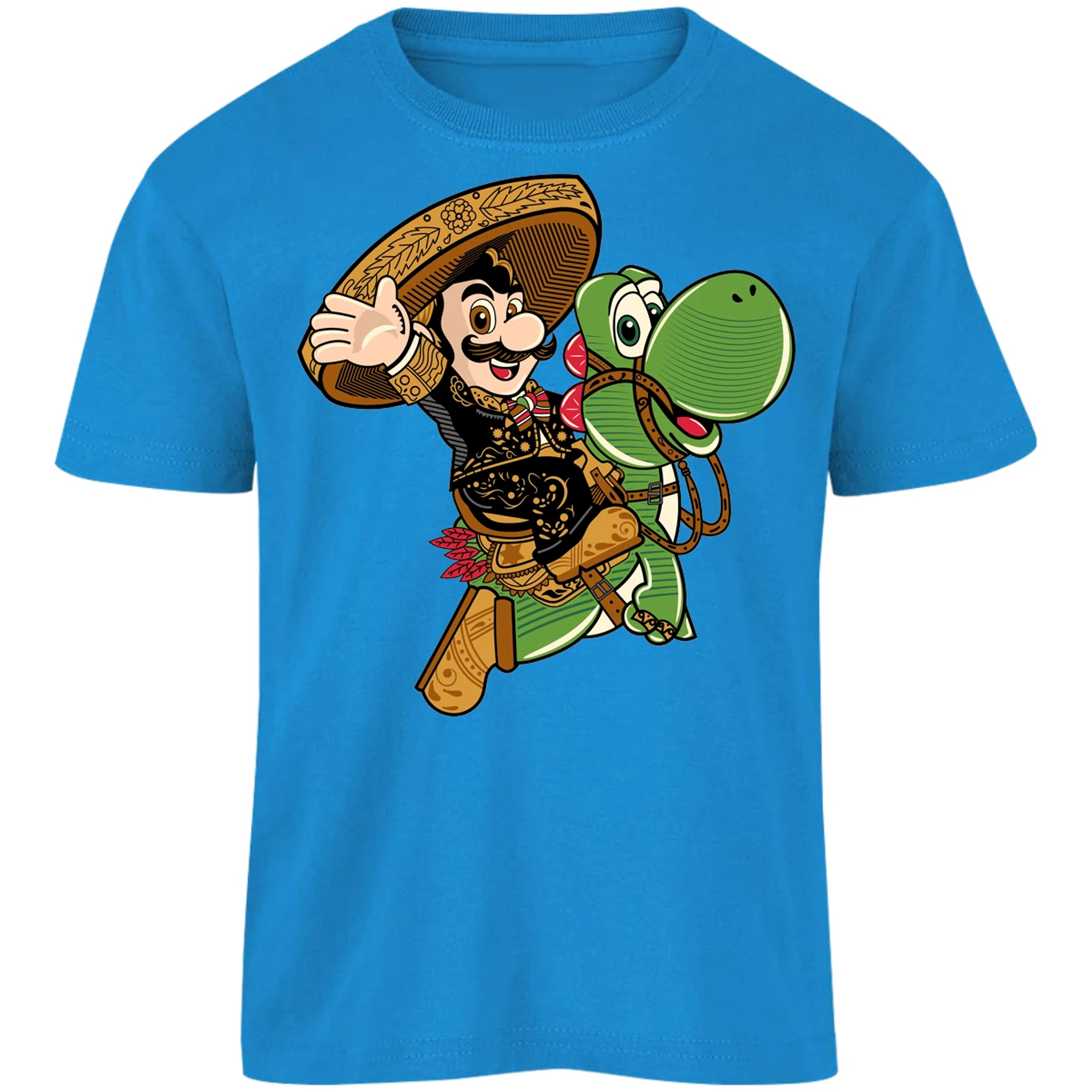 Playera Mario Bros Mario Mariachi para Niño 10