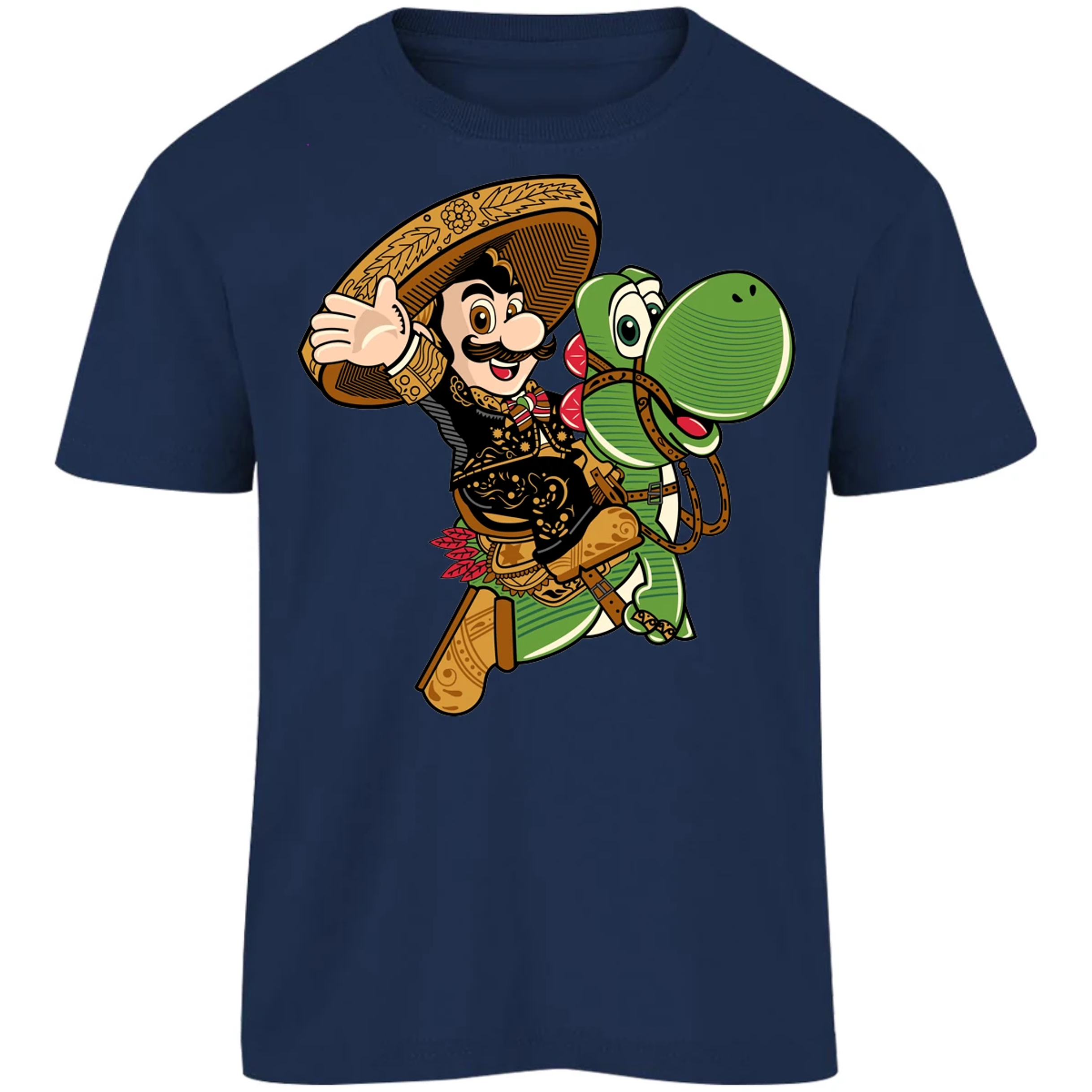 Playera Mario Bros Mario Mariachi para Niño 17