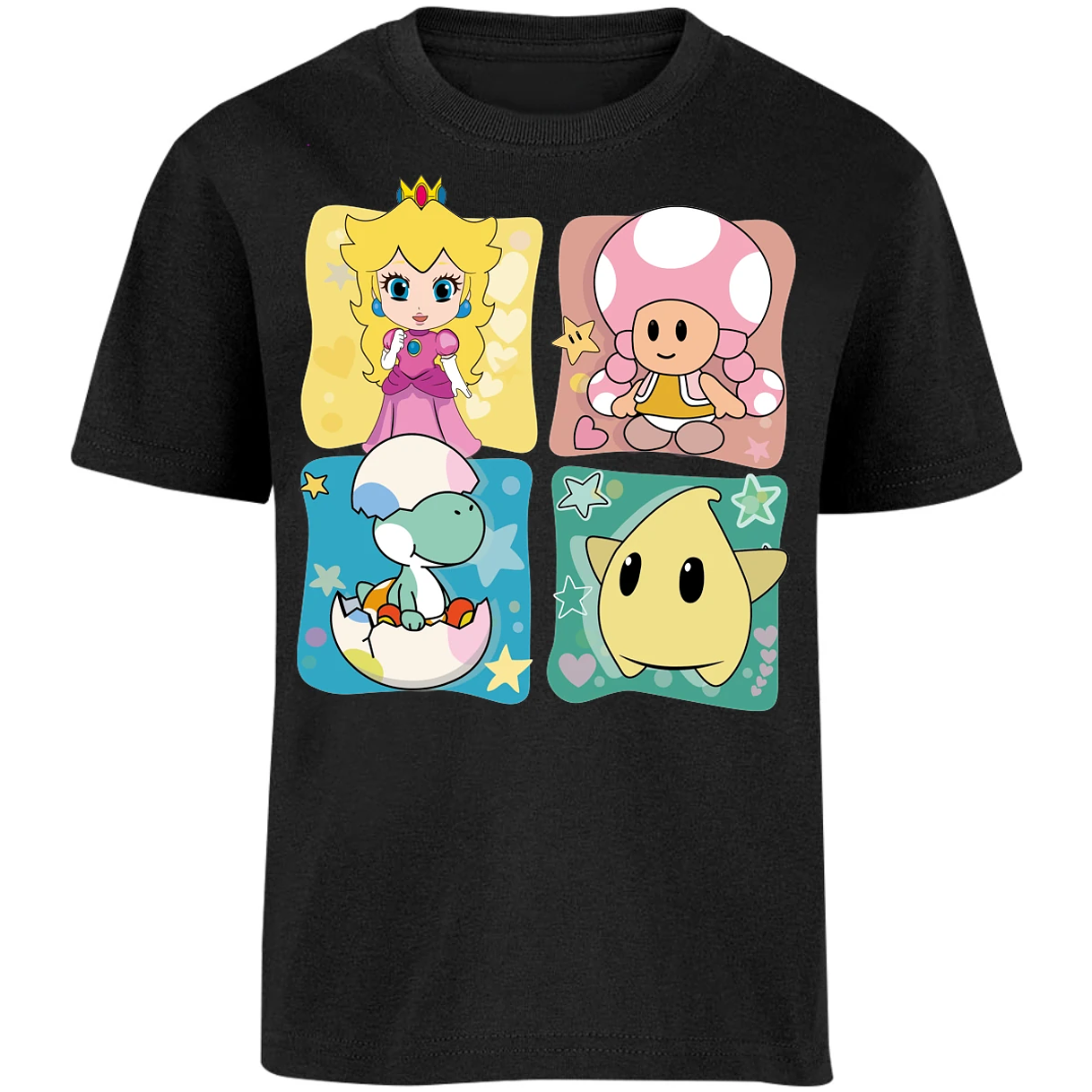 Playera Mario Bros Mario Personajes Kawaii para Niño 15