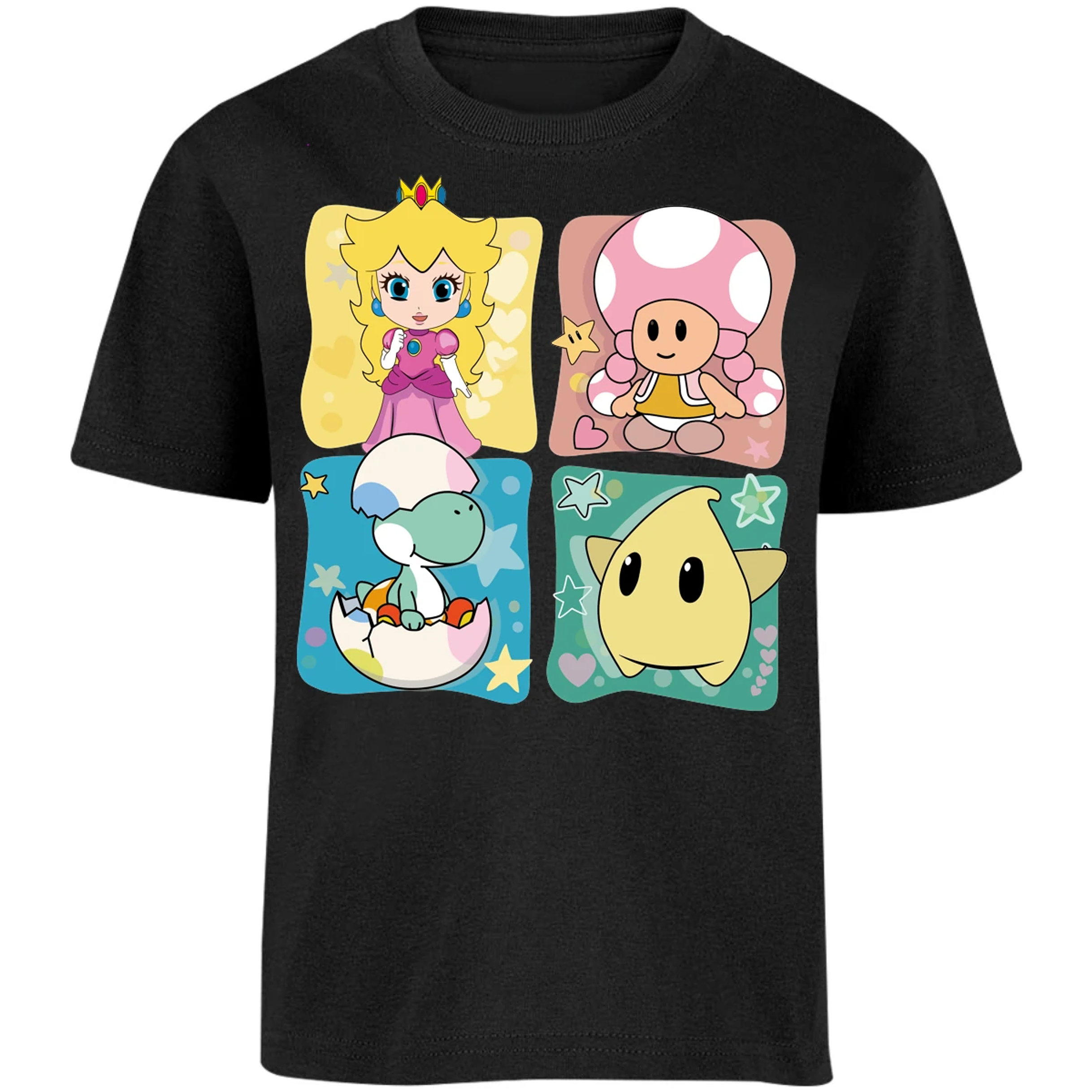 Playera Mario Bros Mario Personajes Kawaii para Niño 15