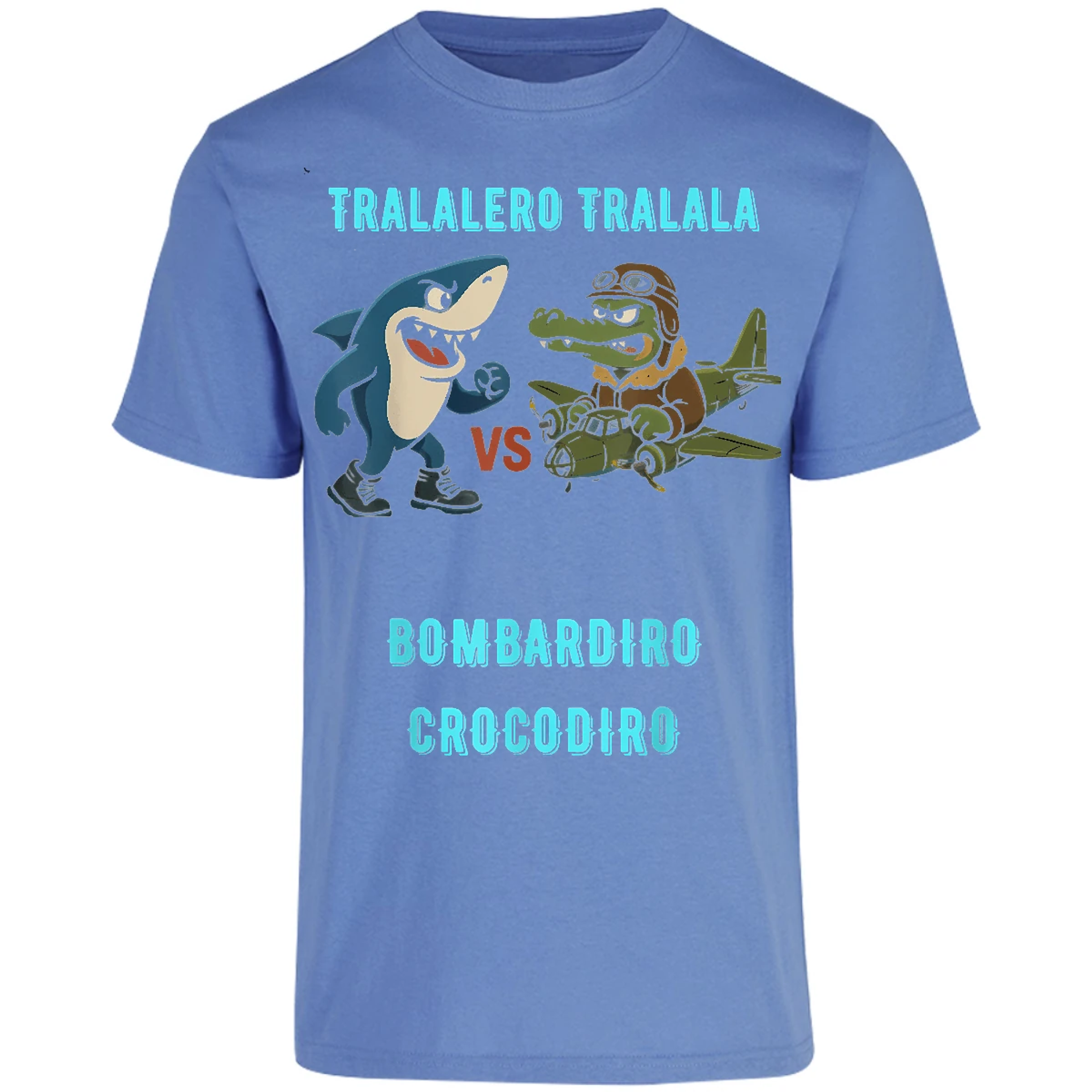 Playera Memes Bombardiro X Tralalero para Adulto 29