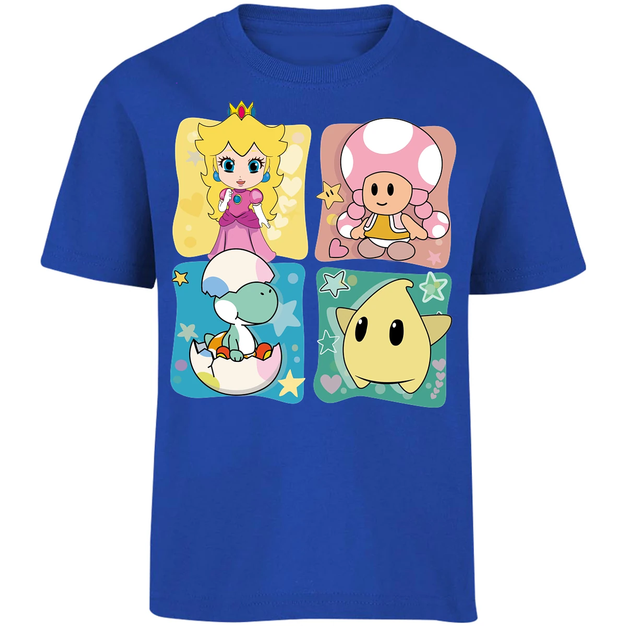 Playera Mario Bros Mario Personajes Kawaii para Niño 2