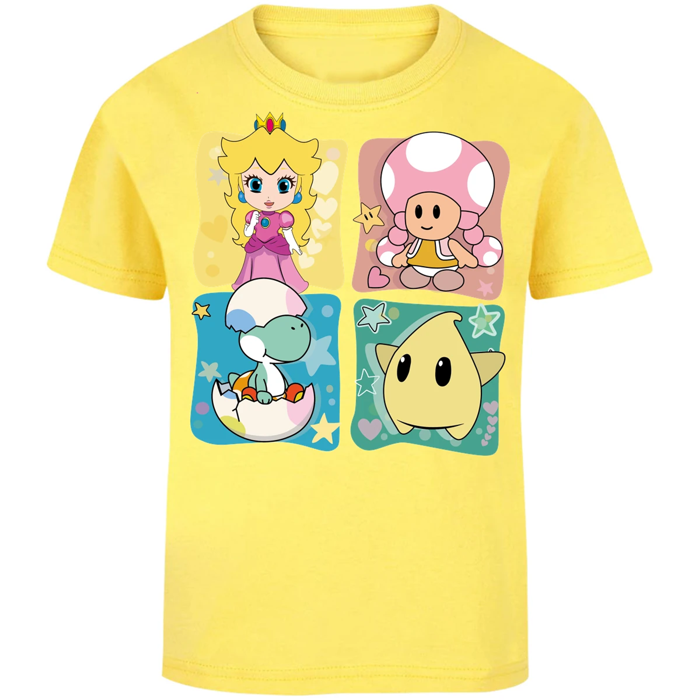 Playera Mario Bros Mario Personajes Kawaii para Niño 17