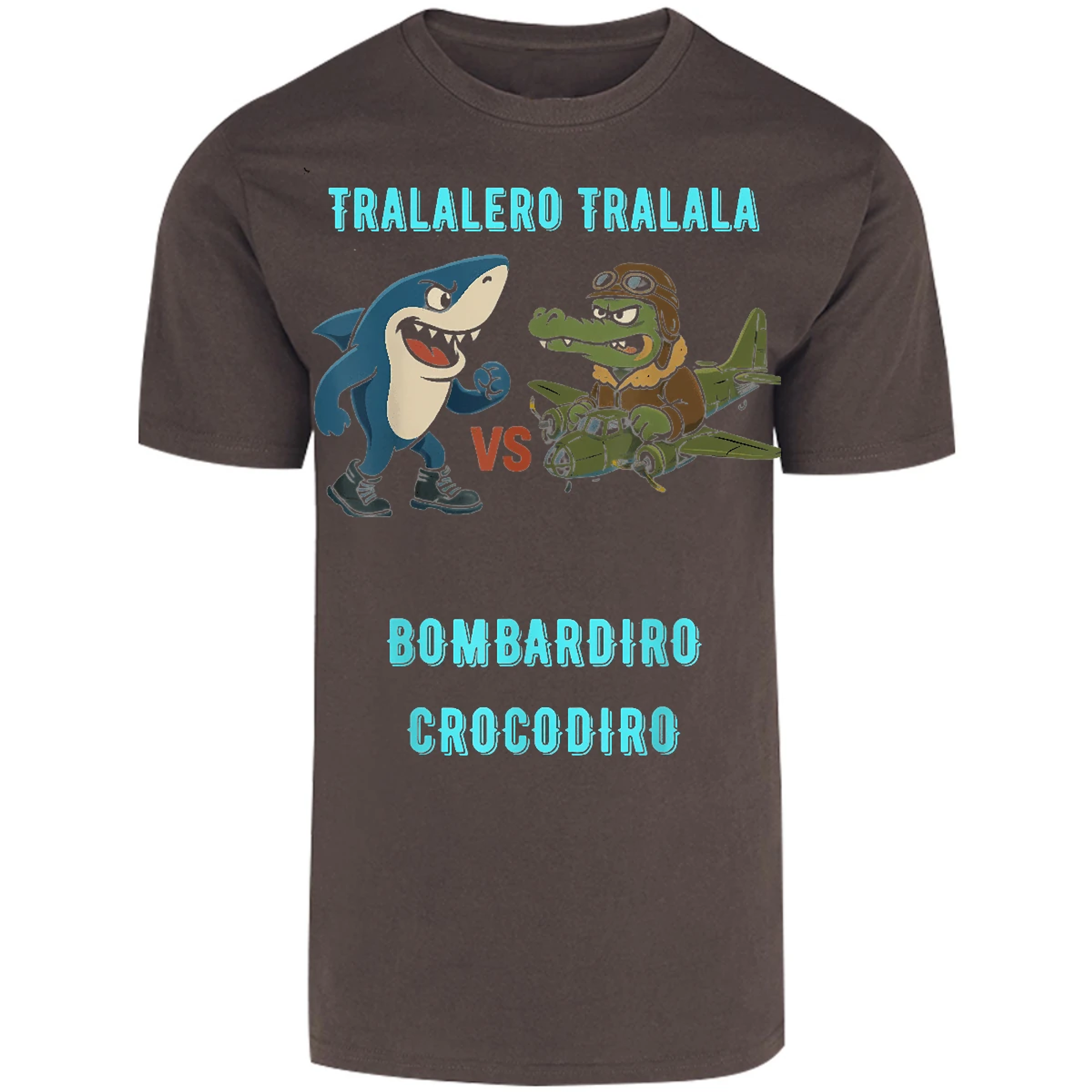 Playera Memes Bombardiro X Tralalero para Adulto 3