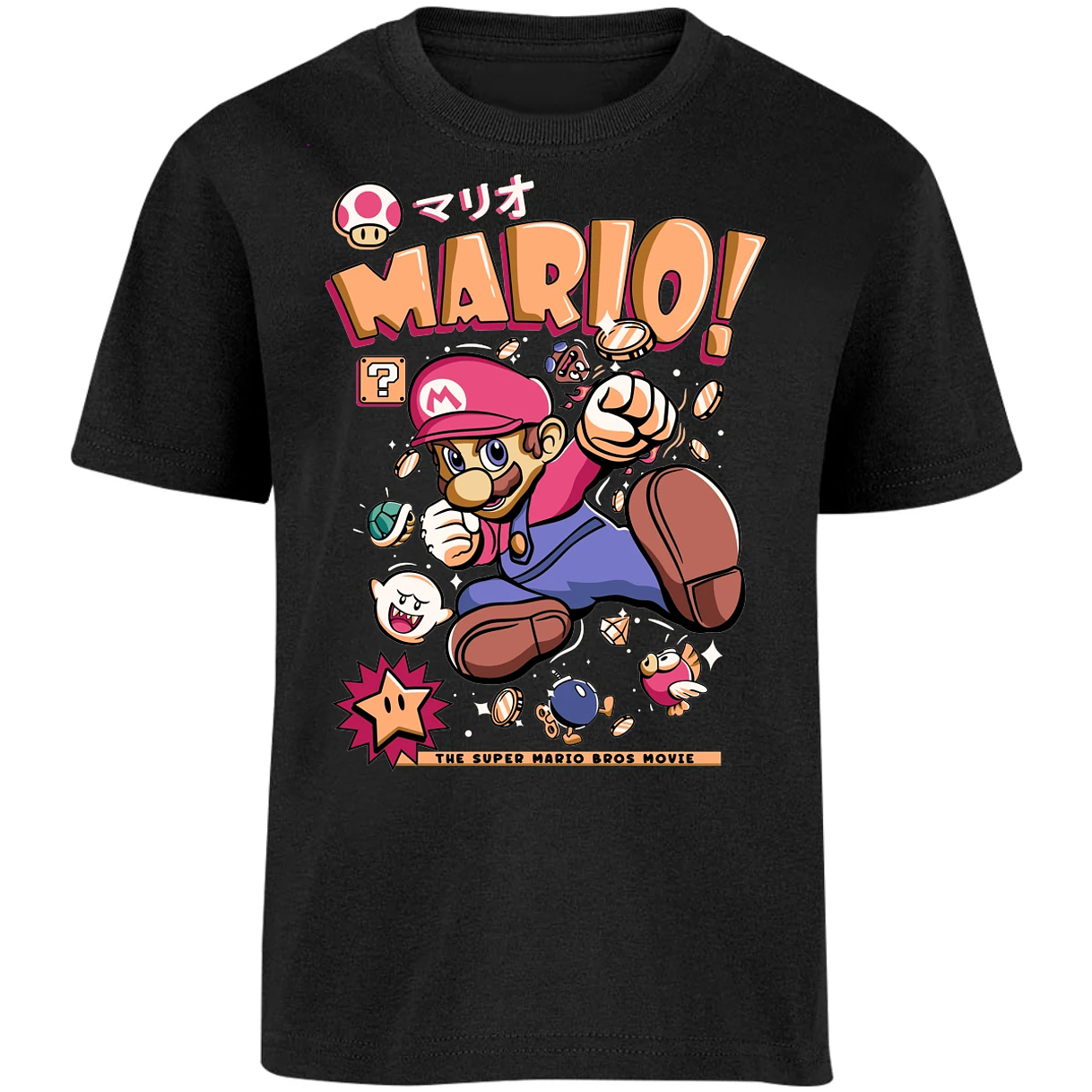 Playera Mario Bros Mario Tee para Niño 15