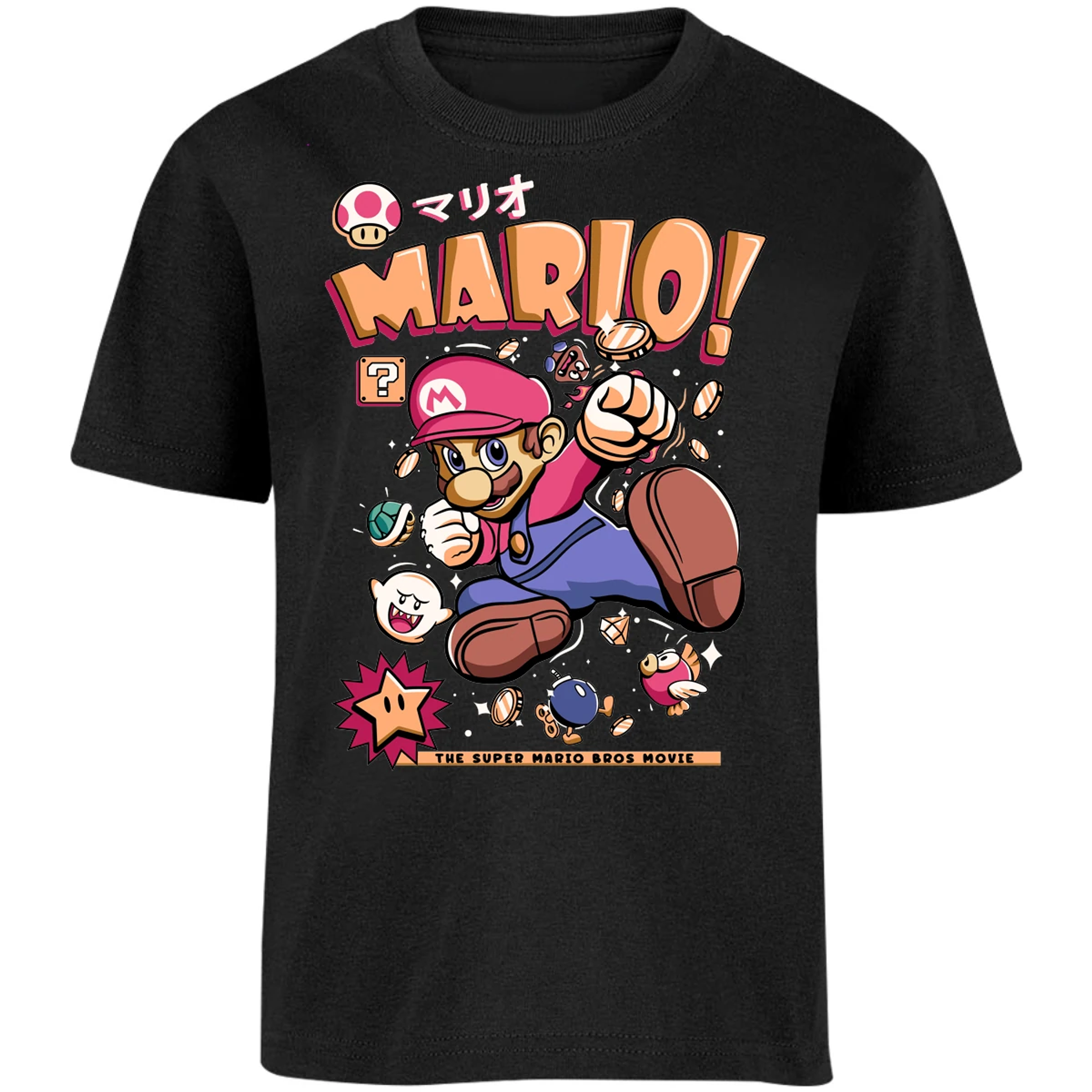 Playera Mario Bros Mario Tee para Niño 15