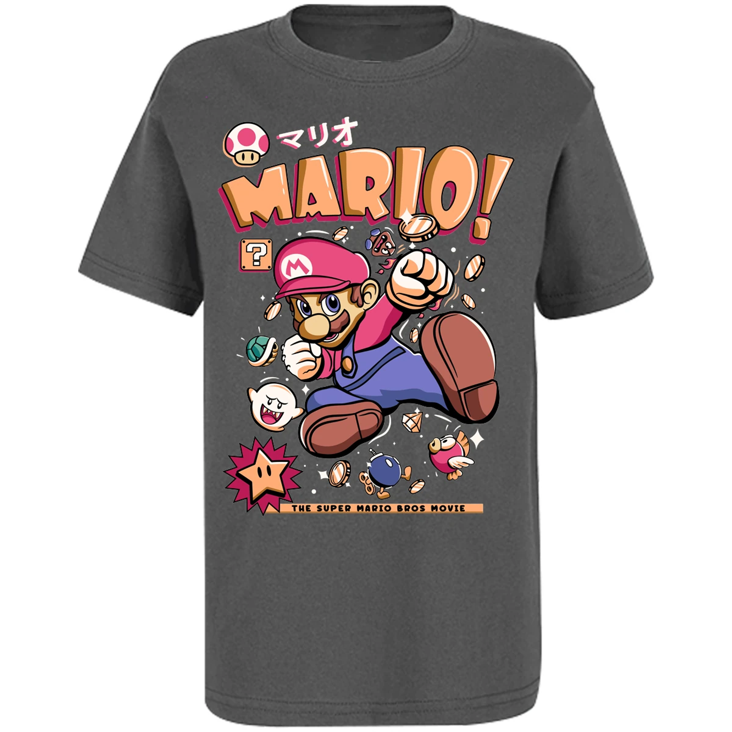 Playera Mario Bros Mario Tee para Niño 4