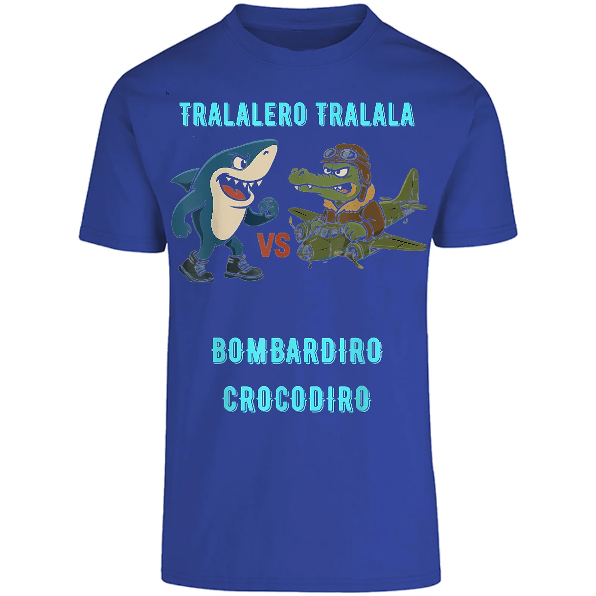 Playera Memes Bombardiro X Tralalero para Adulto 5