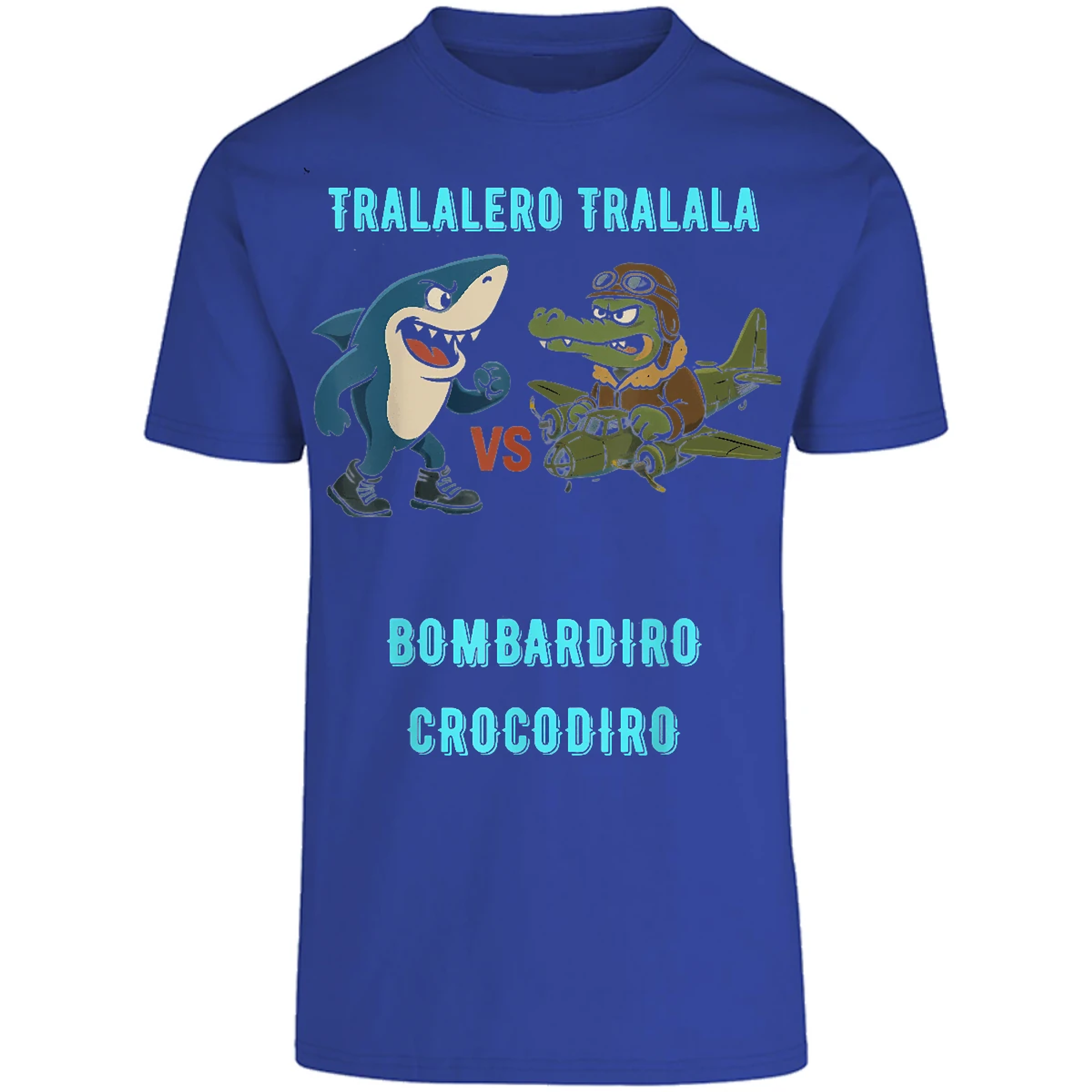 Playera Memes Bombardiro X Tralalero para Adulto 5