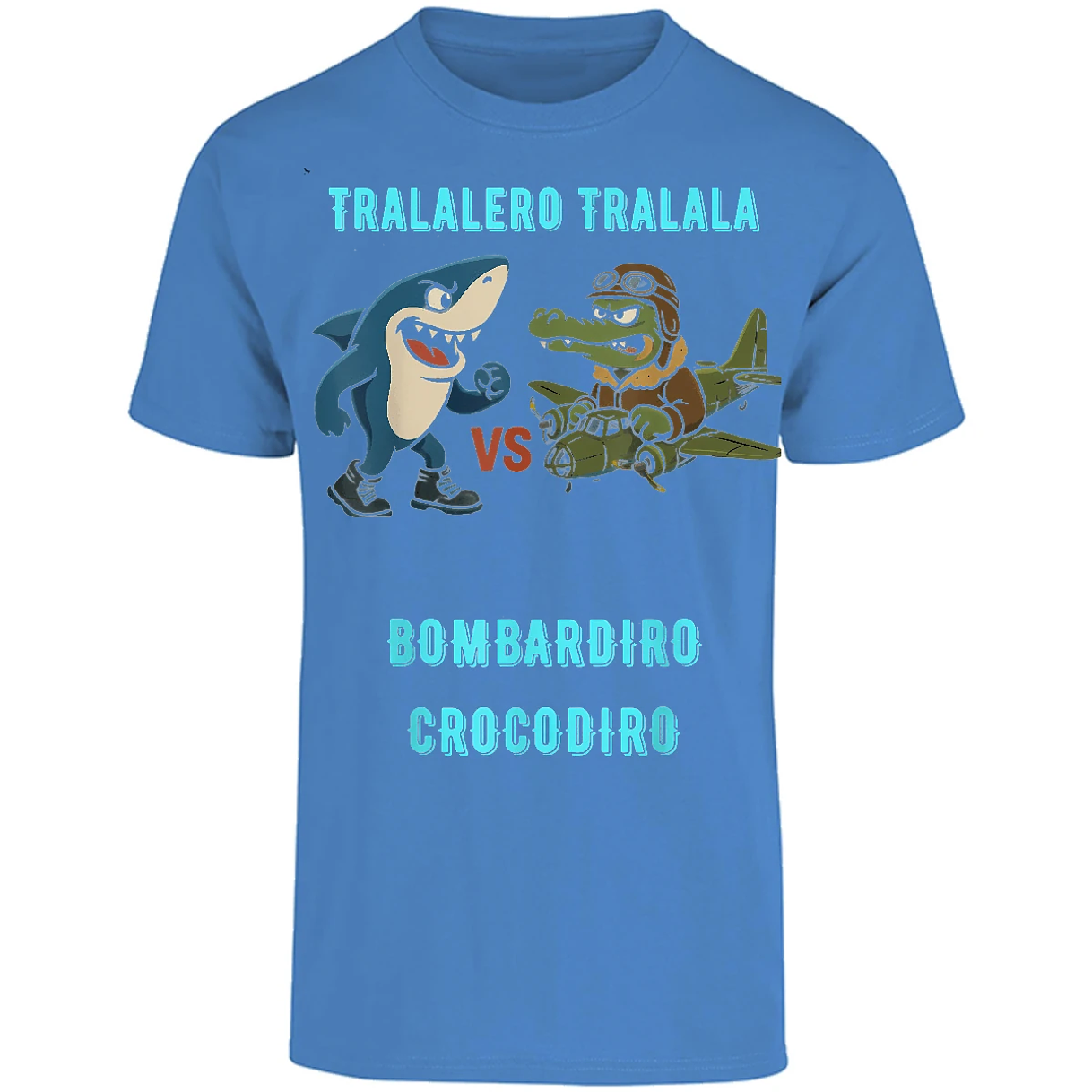 Playera Memes Bombardiro X Tralalero para Adulto 9