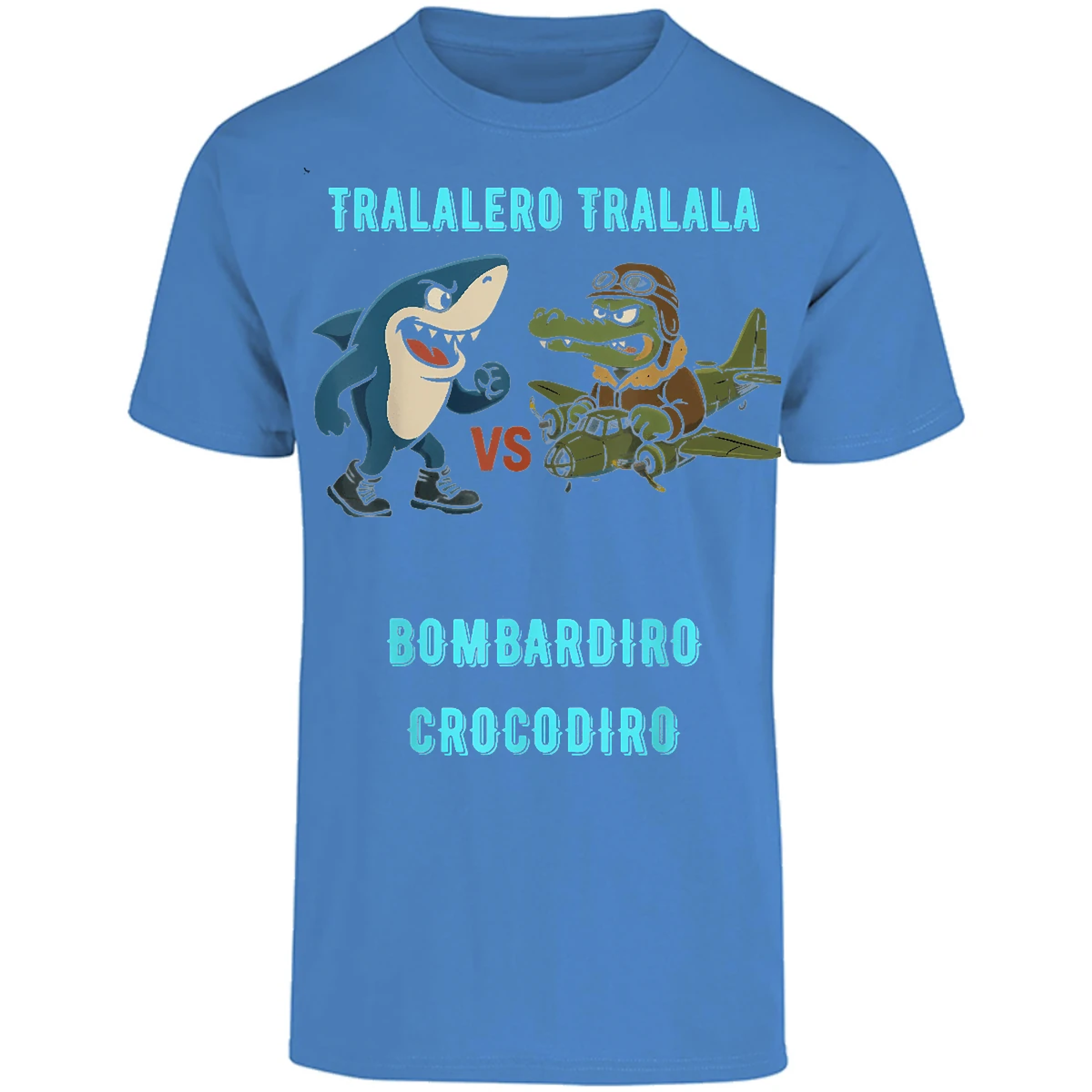 Playera Memes Bombardiro X Tralalero para Adulto 9