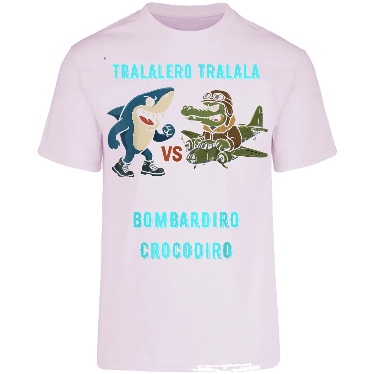 Playera Memes Bombardiro X Tralalero para Adulto 17