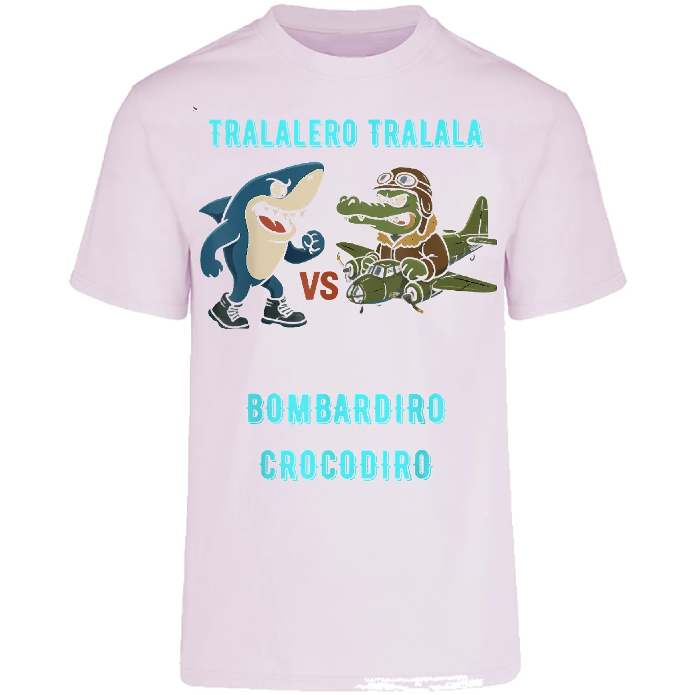 Playera Memes Bombardiro X Tralalero para Adulto 17