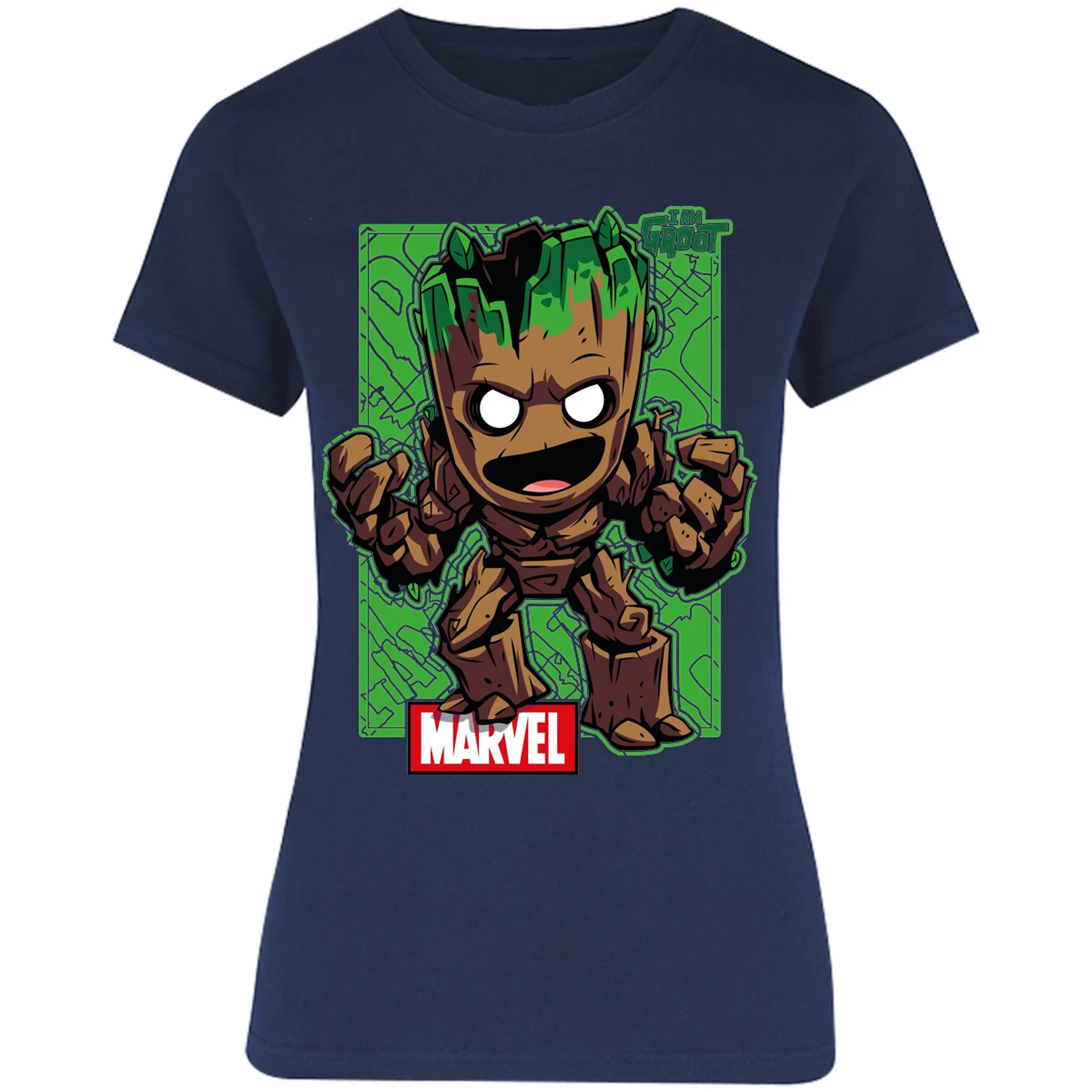 Blusa Marvel Groot Blusa para Mujer 11