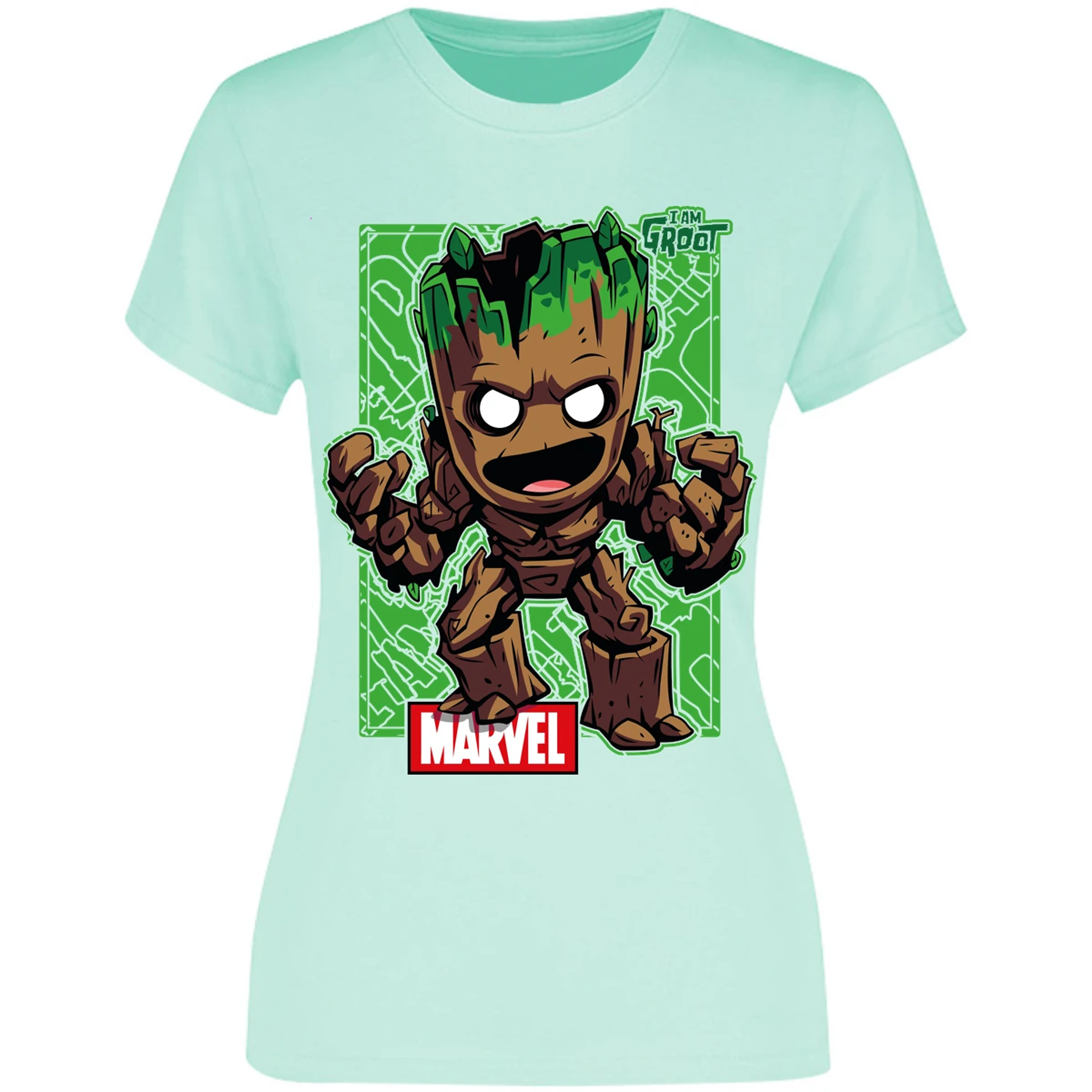 Blusa Marvel Groot Blusa para Mujer 17