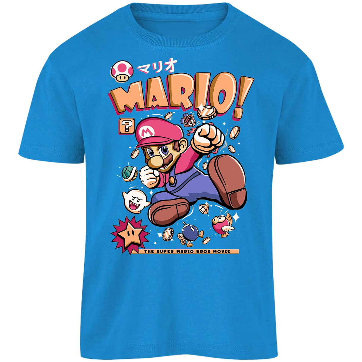 Playera Mario Bros Mario Tee para Niño 1