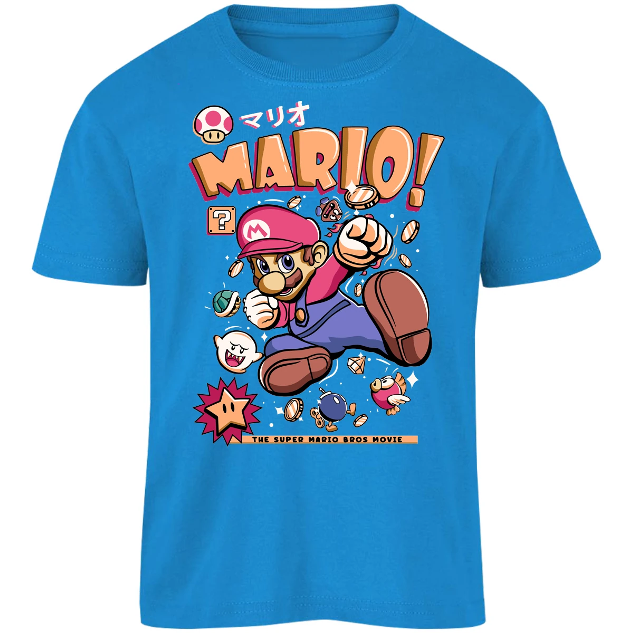 Playera Mario Bros Mario Tee para Niño 1