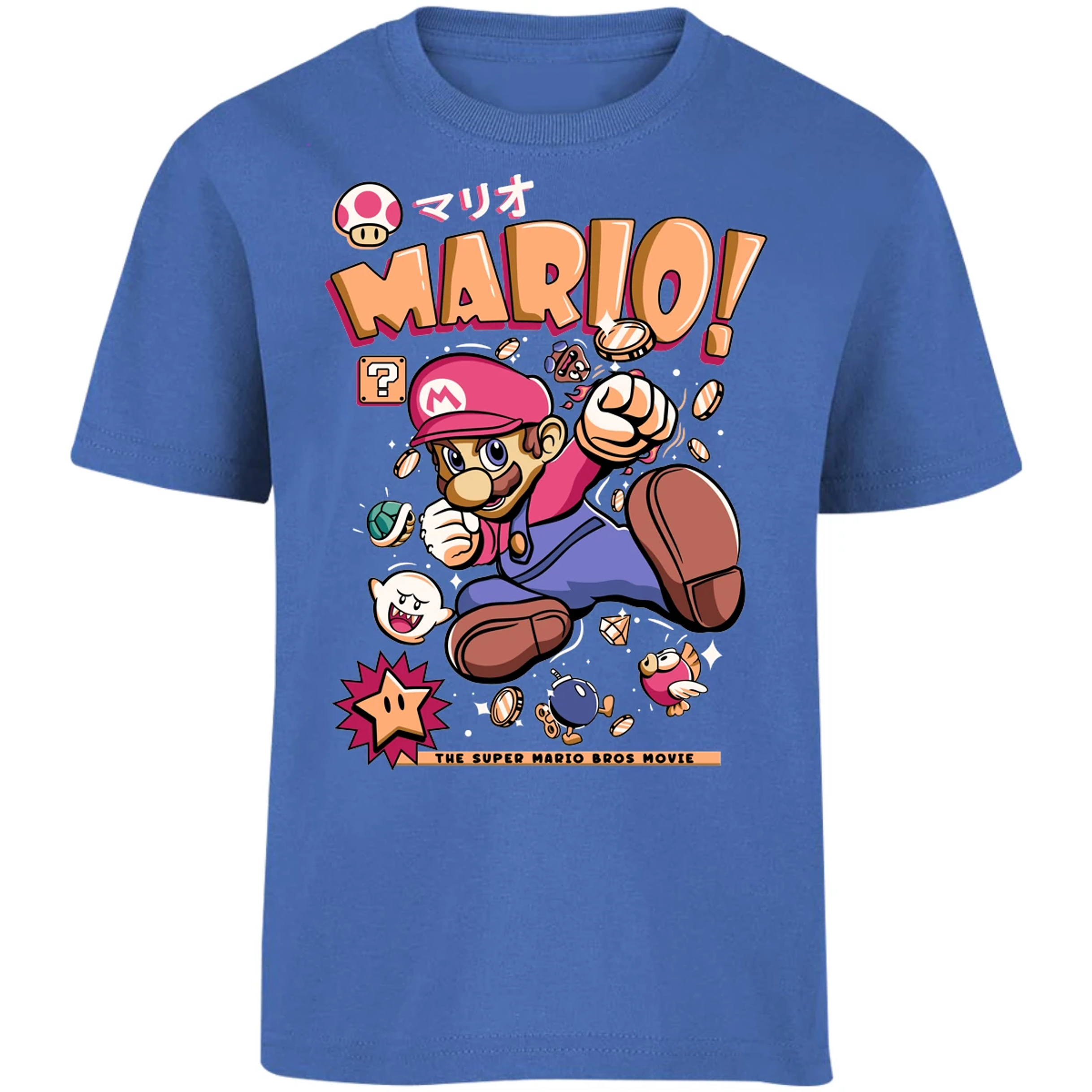 Playera Mario Bros Mario Tee para Niño 2