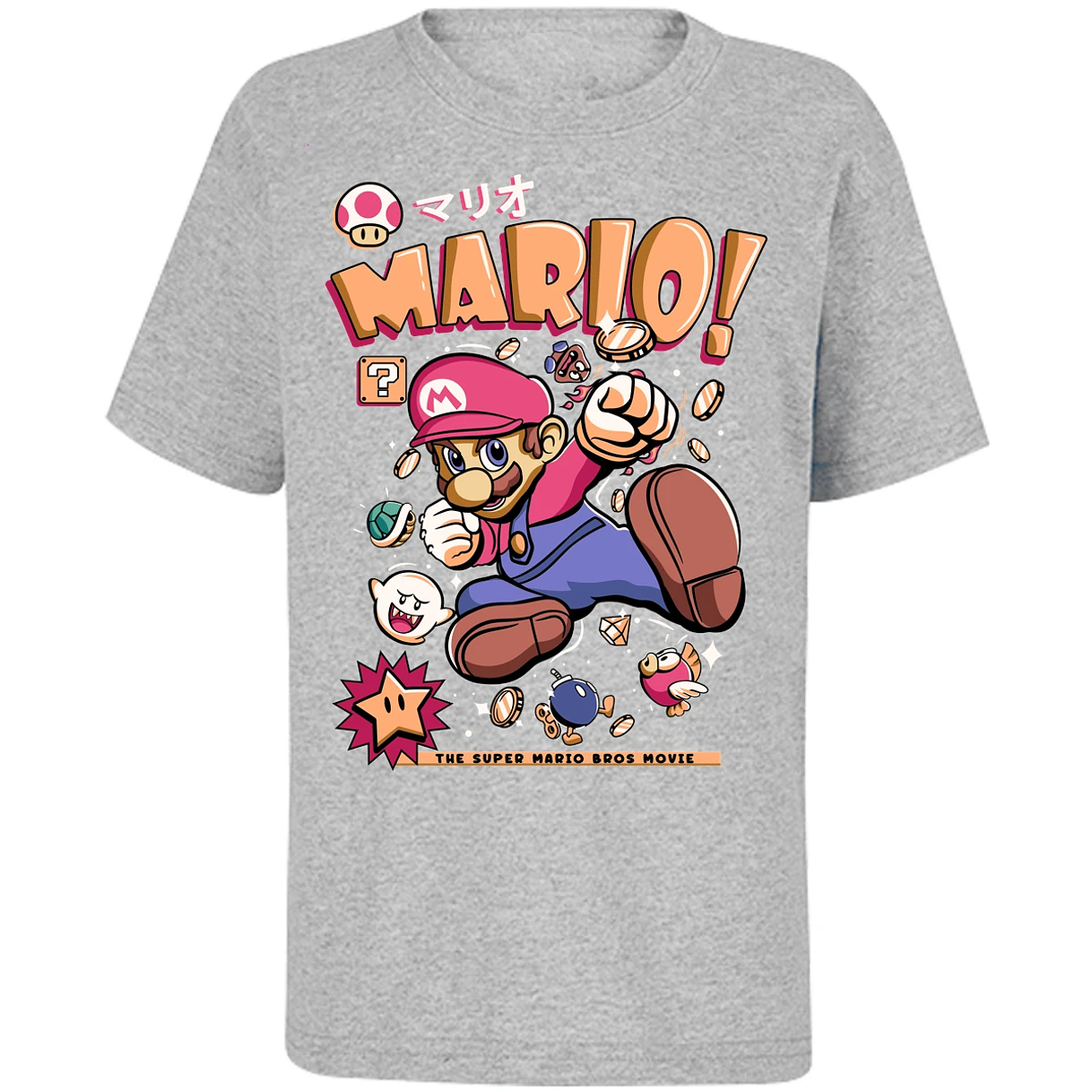 Playera Mario Bros Mario Tee para Niño 3