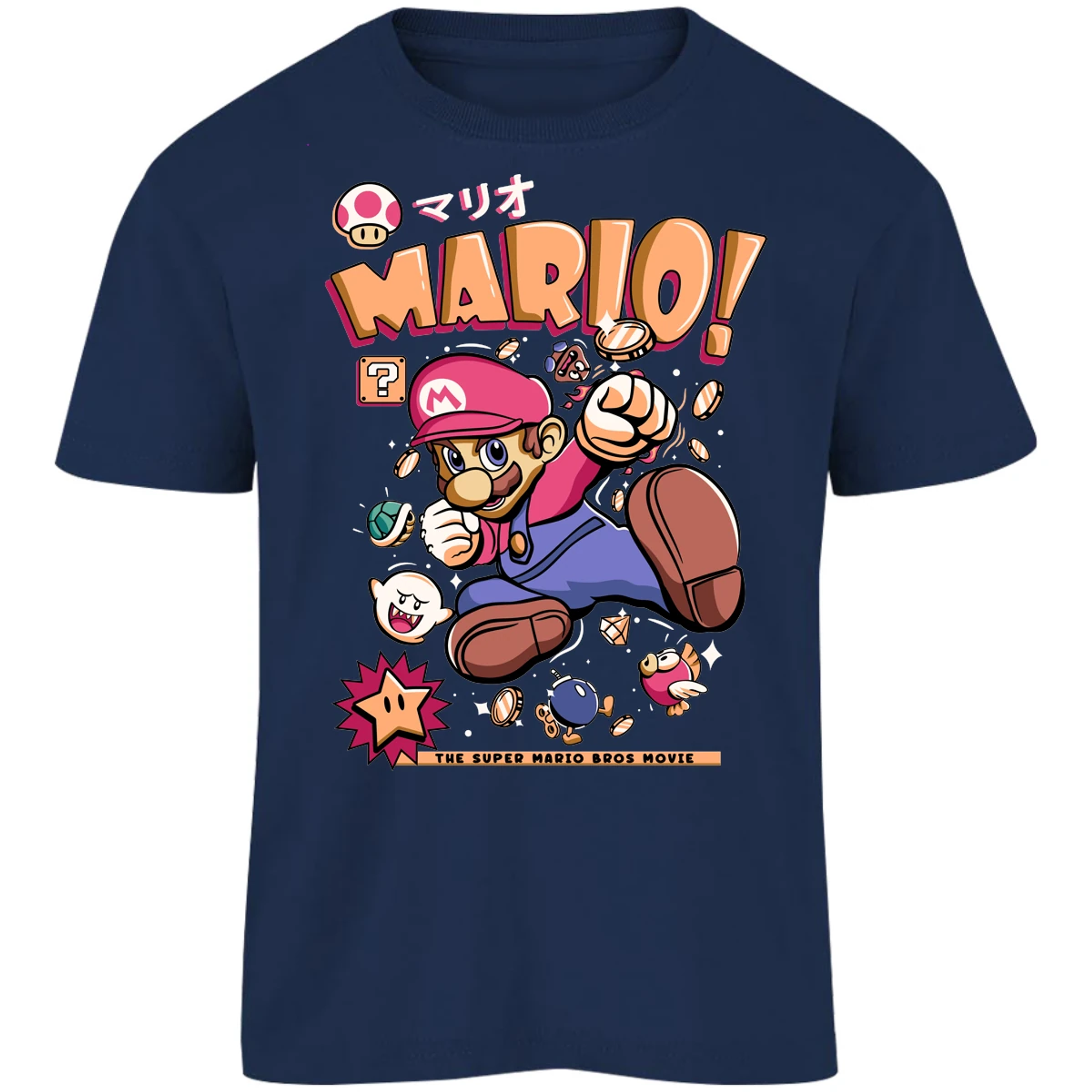 Playera Mario Bros Mario Tee para Niño 6