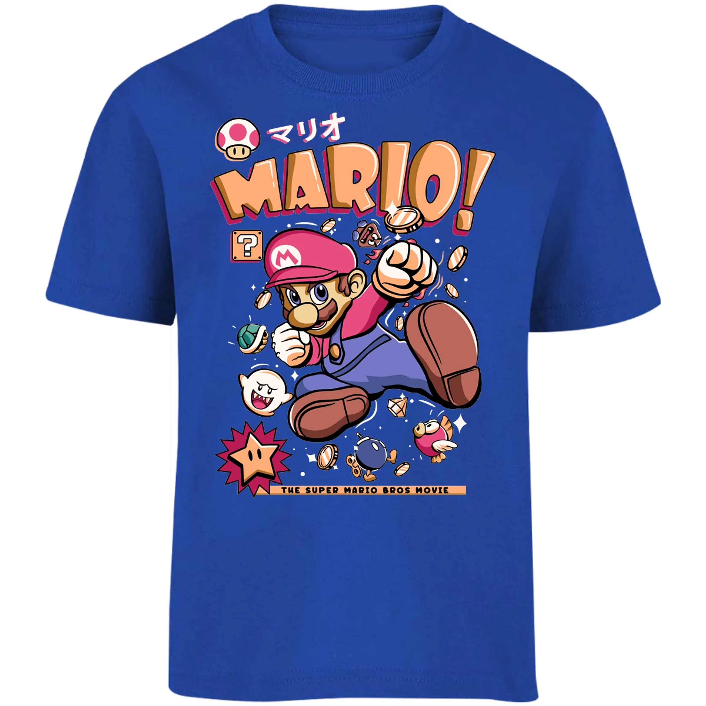 Playera Mario Bros Mario Tee para Niño 7