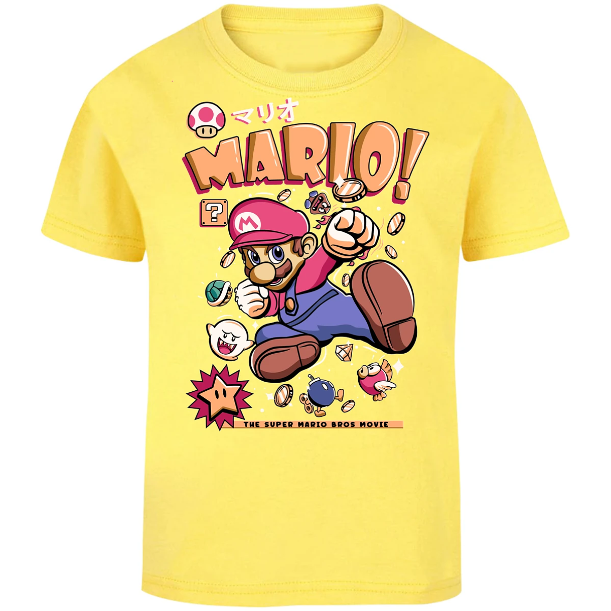 Playera Mario Bros Mario Tee para Niño 8