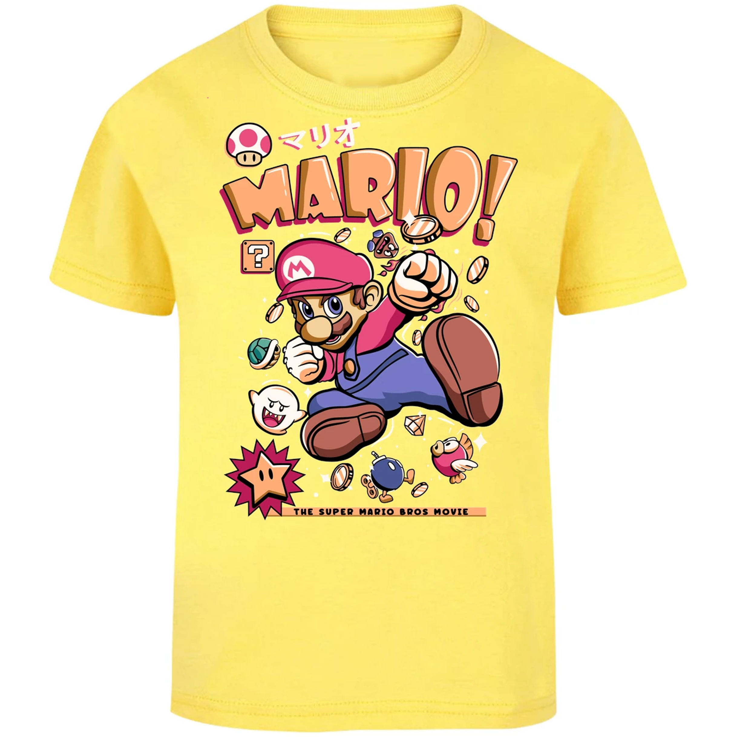 Playera Mario Bros Mario Tee para Niño 8