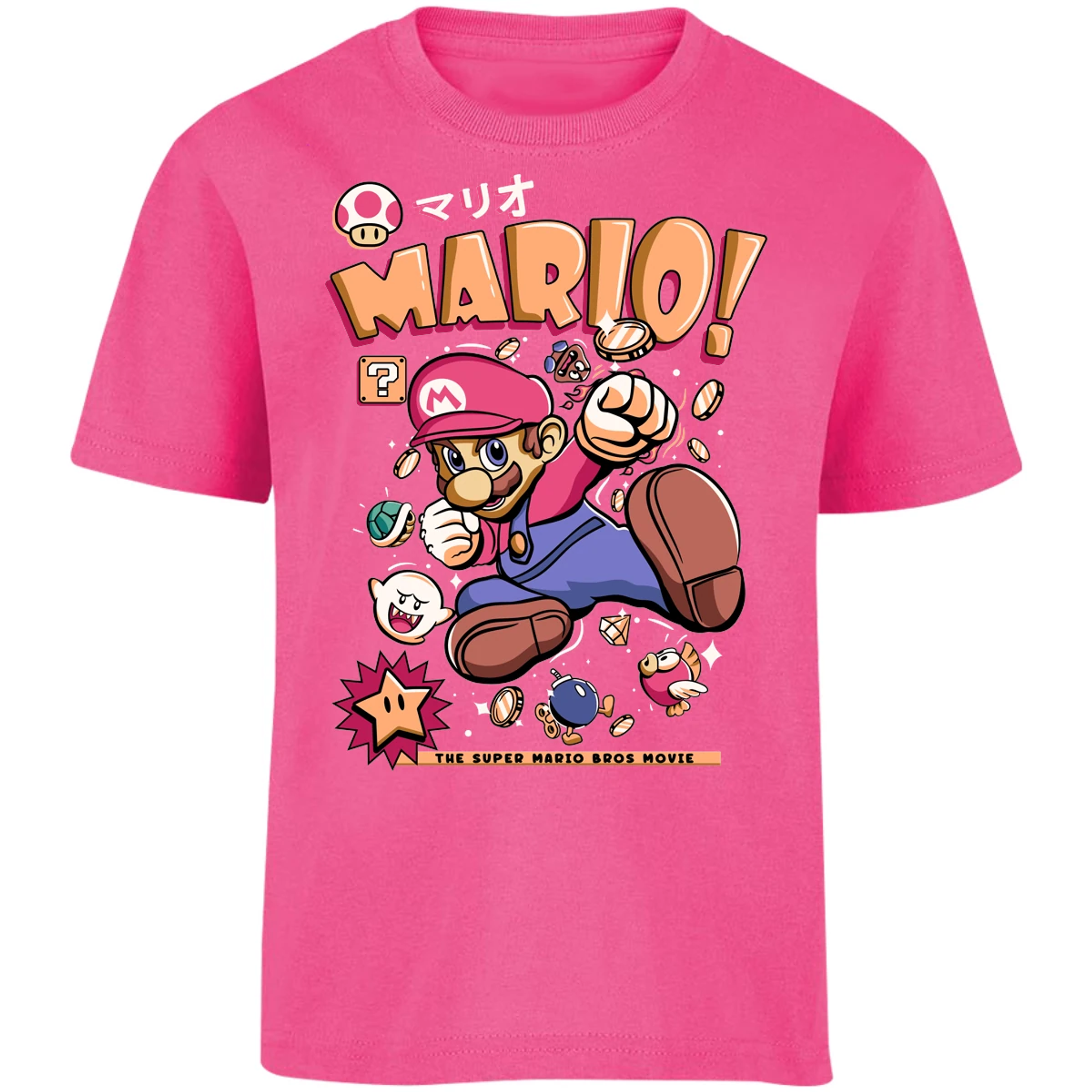 Playera Mario Bros Mario Tee para Niño 10
