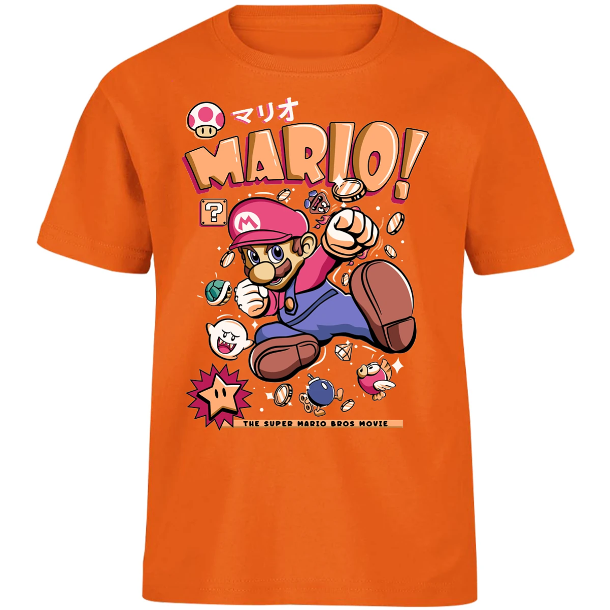 Playera Mario Bros Mario Tee para Niño 12