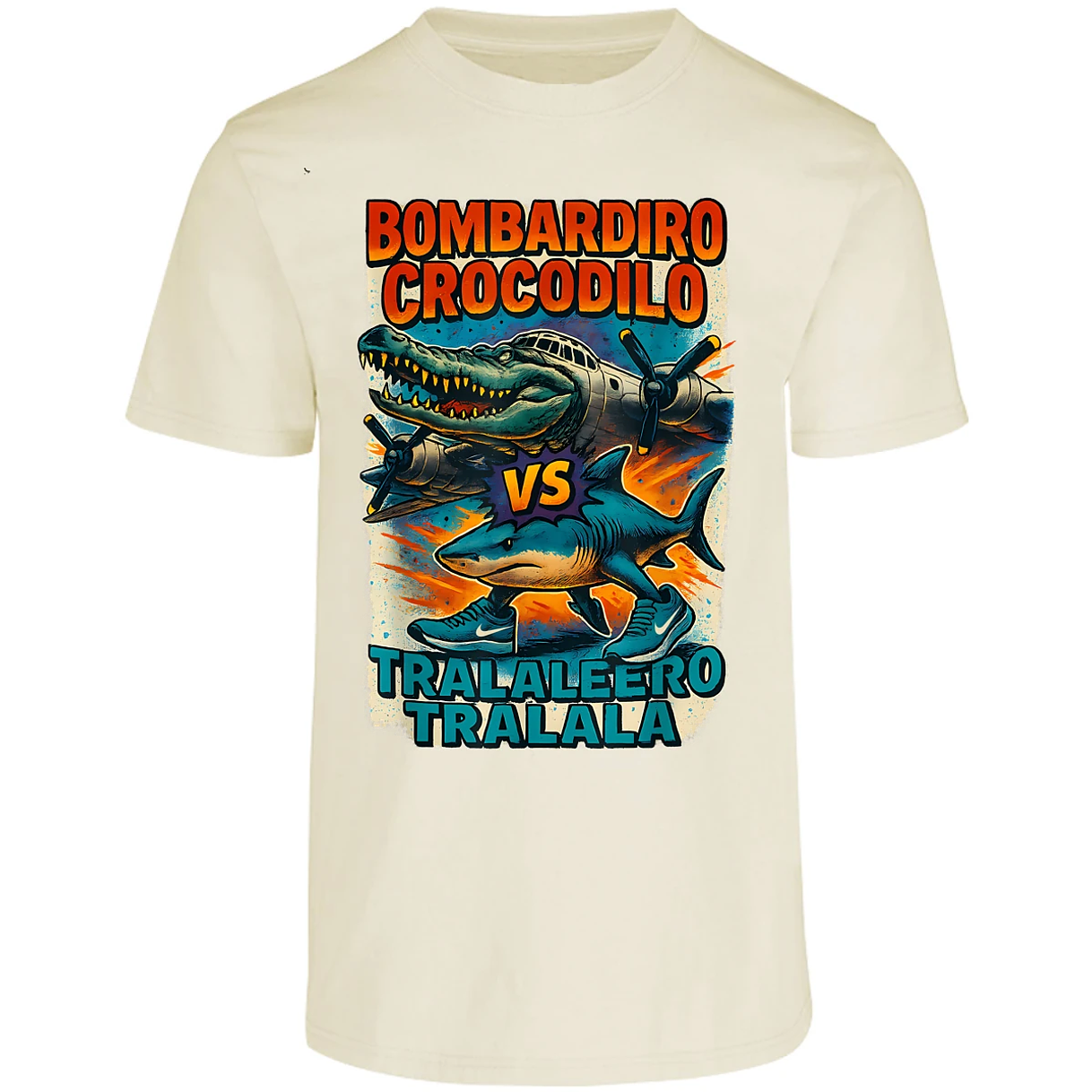 Playera Memes Bombardiro Y Tralalero Tralal para Adulto 7