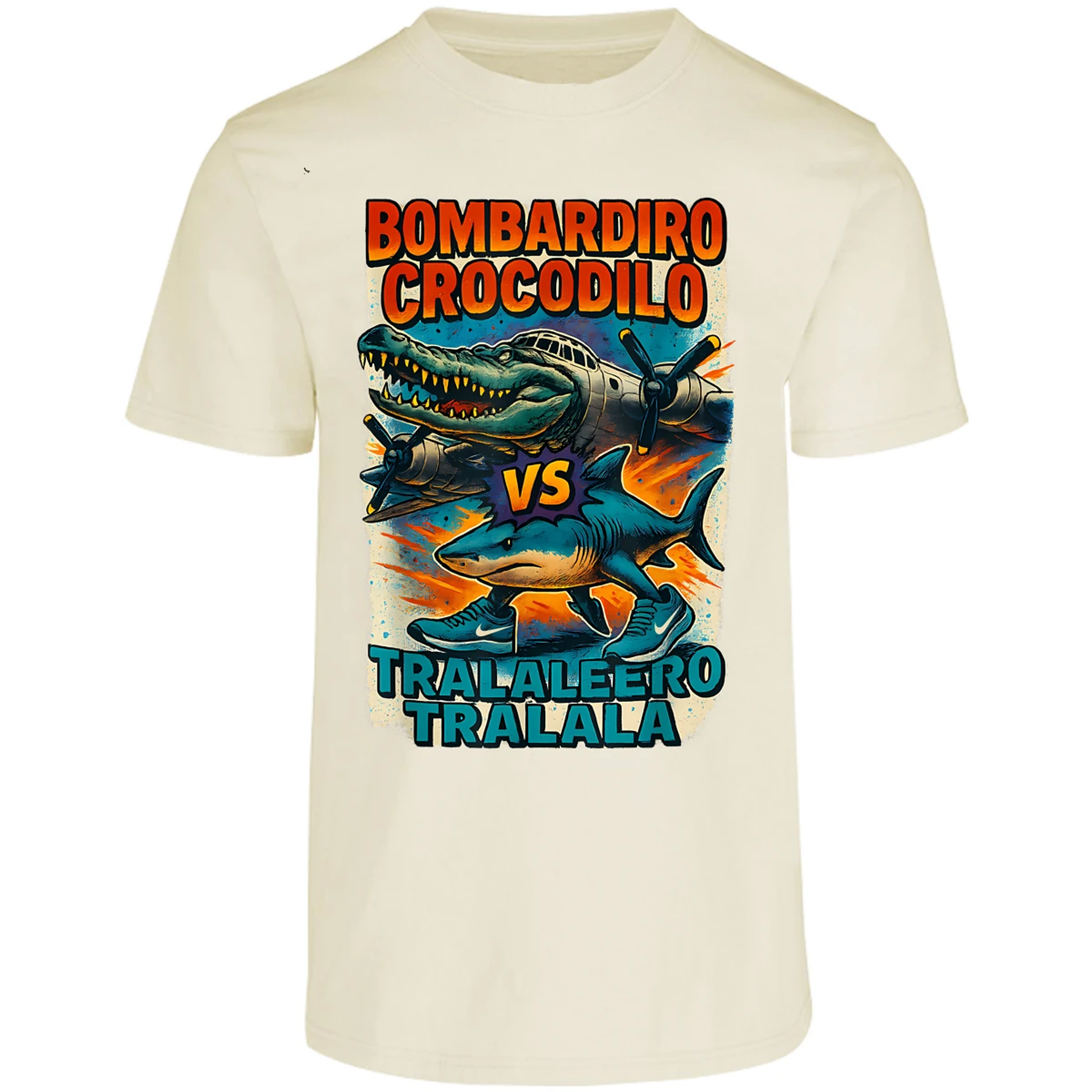 Playera Memes Bombardiro Y Tralalero Tralal para Adulto 7