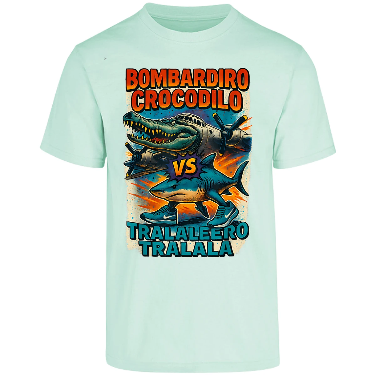 Playera Memes Bombardiro Y Tralalero Tralal para Adulto 13