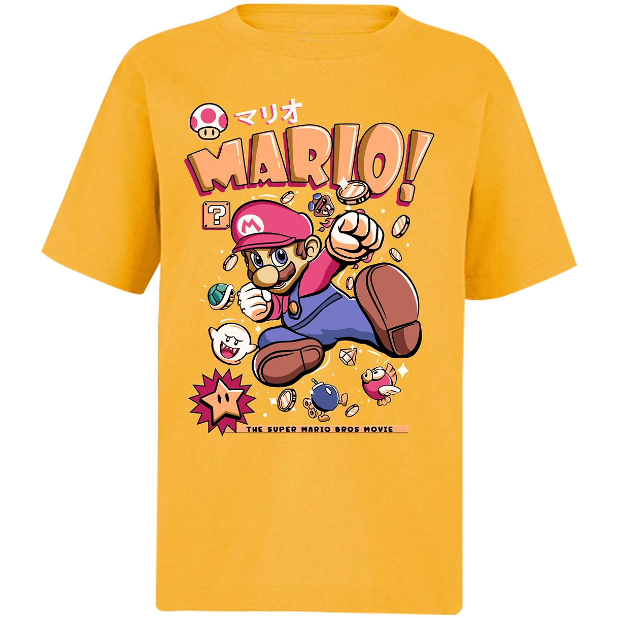 Playera Mario Bros Mario Tee para Niño 17