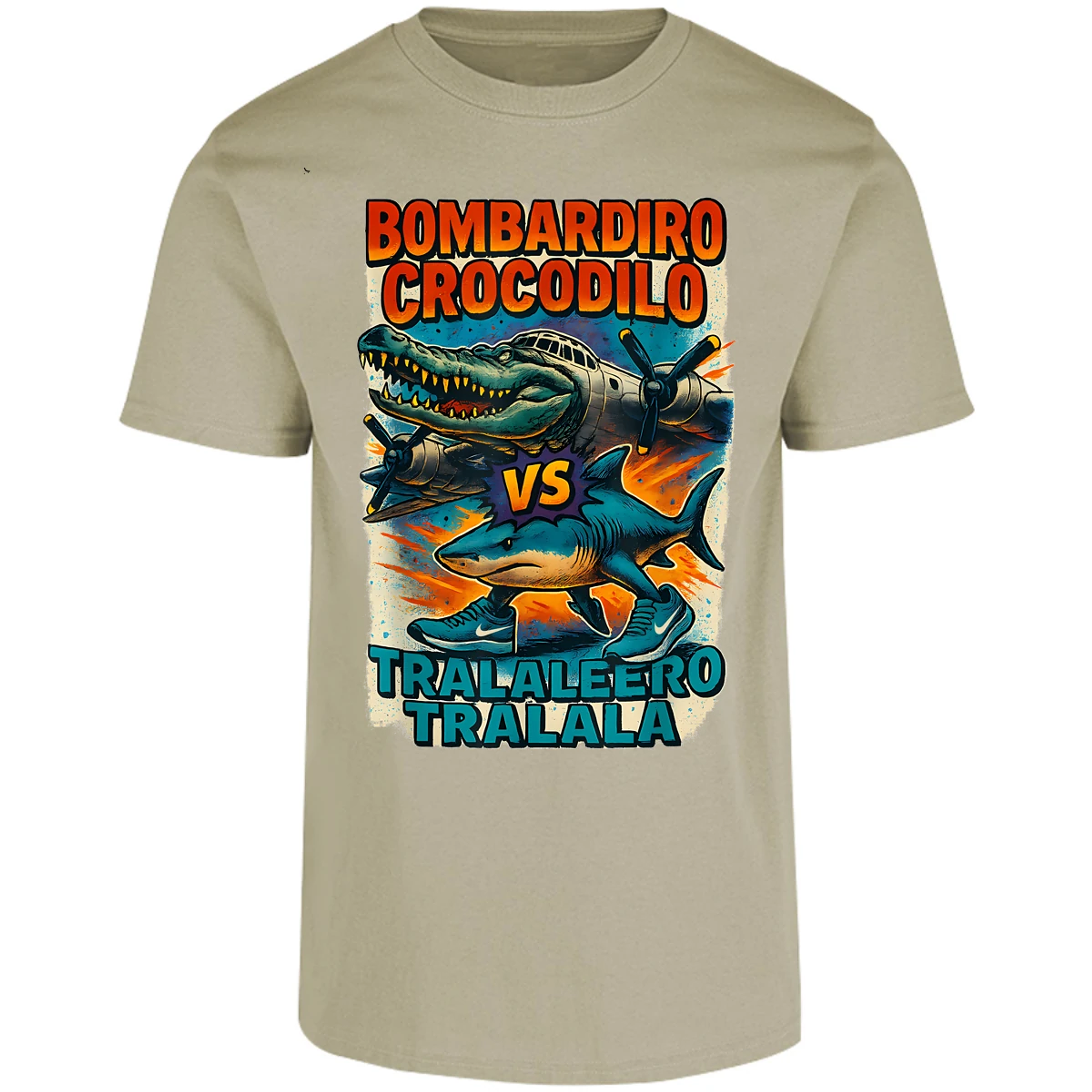 Playera Memes Bombardiro Y Tralalero Tralal para Adulto 22