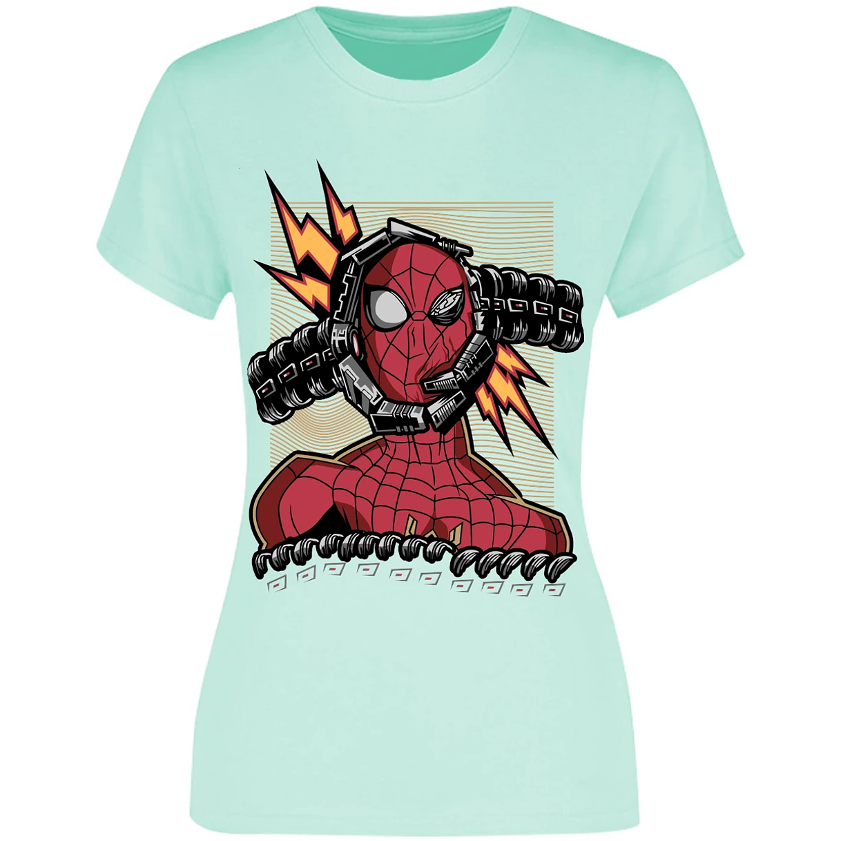 Blusa Marvel Spiderman Crushed Blusa para Mujer 8