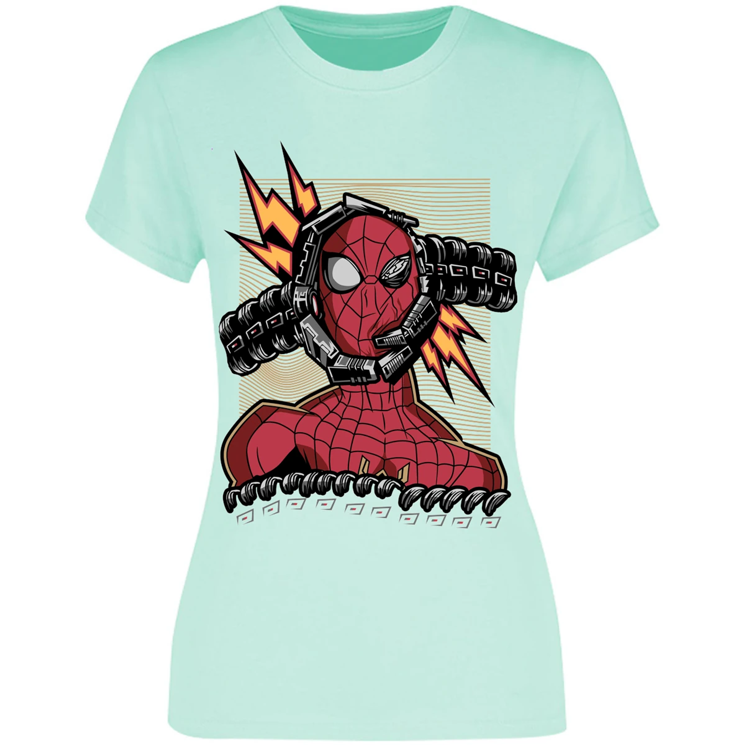 Blusa Marvel Spiderman Crushed Blusa para Mujer 8