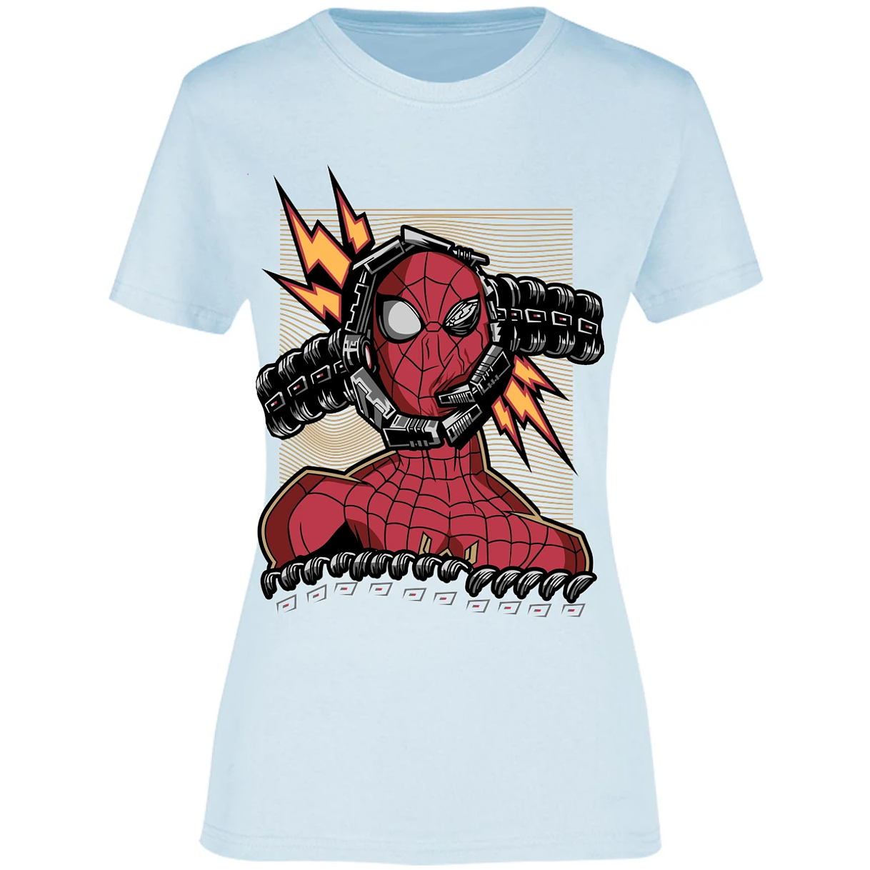 Blusa Marvel Spiderman Crushed Blusa para Mujer 9
