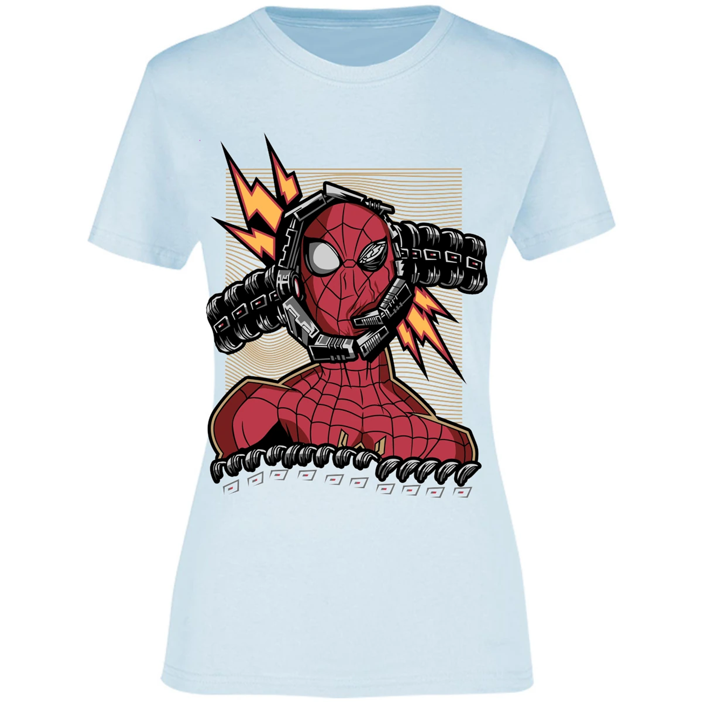 Blusa Marvel Spiderman Crushed Blusa para Mujer 9